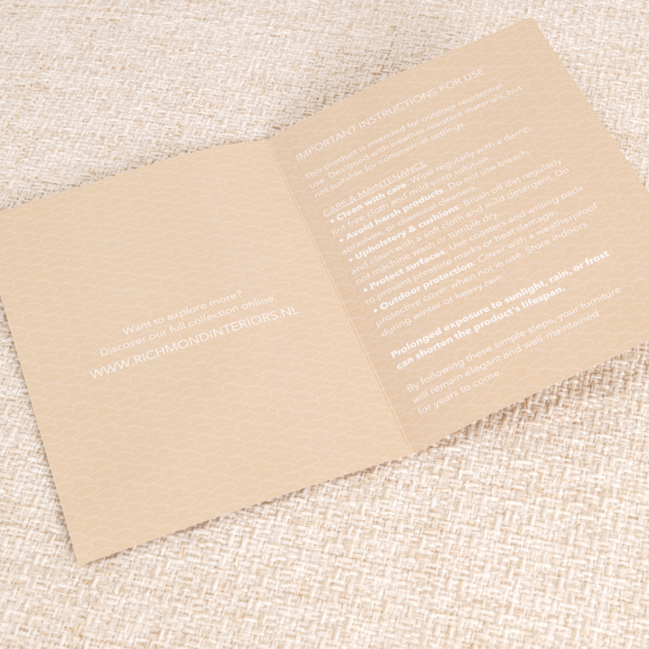 DAWSON Beige Modular Outdoor Sofa