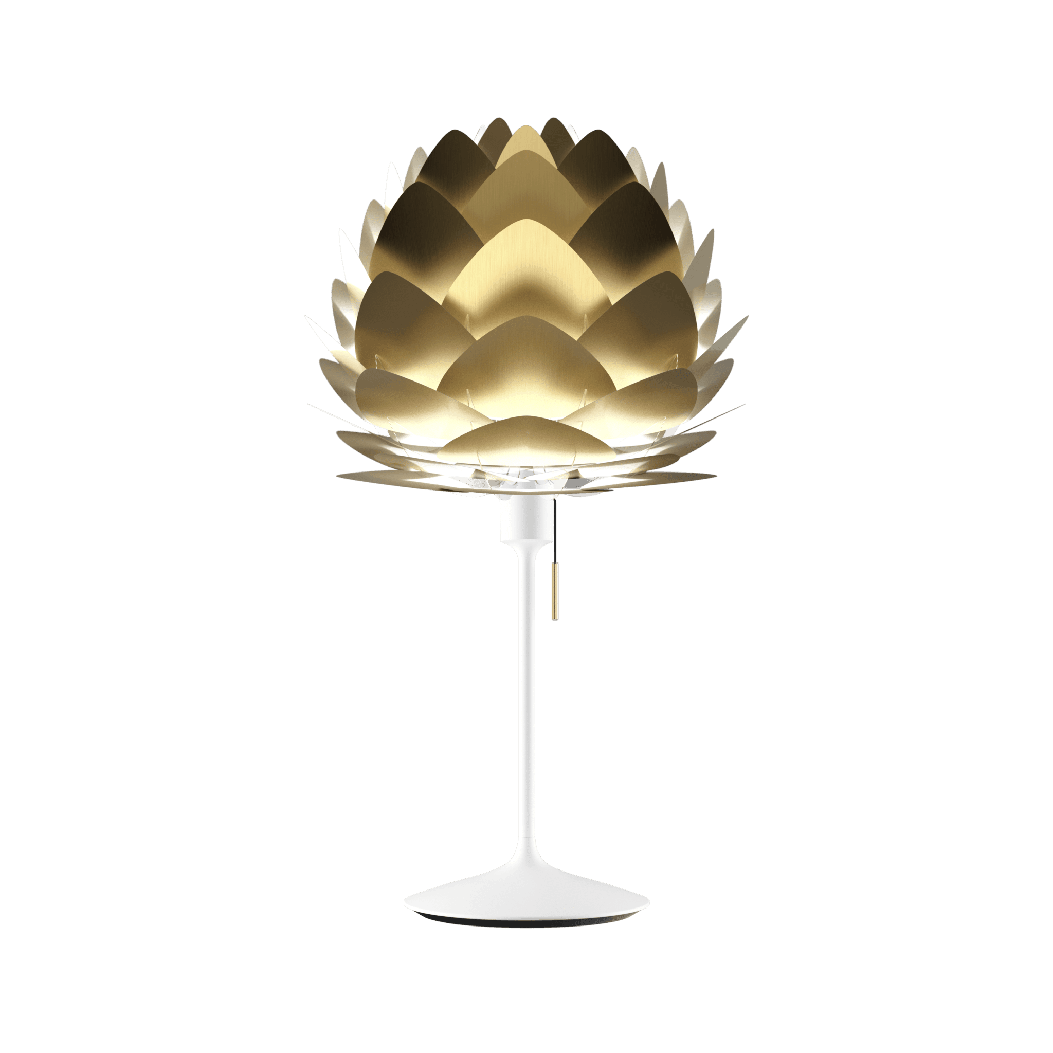 Abażur ALUVIA złoty UMAGE Eye on Design