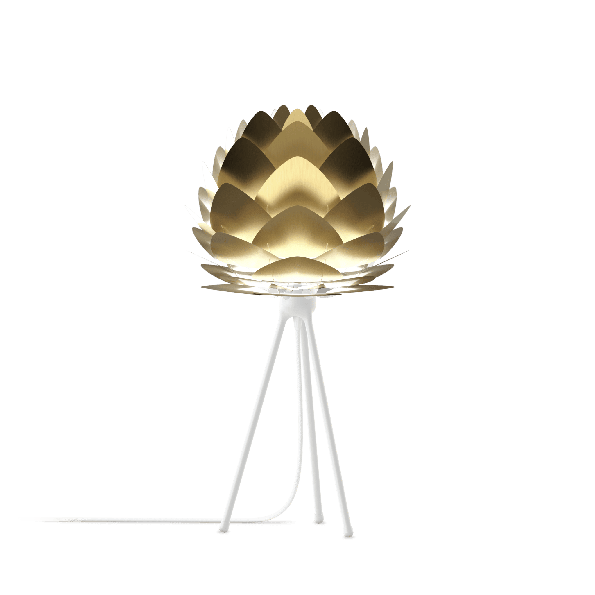 Abażur ALUVIA złoty UMAGE Eye on Design