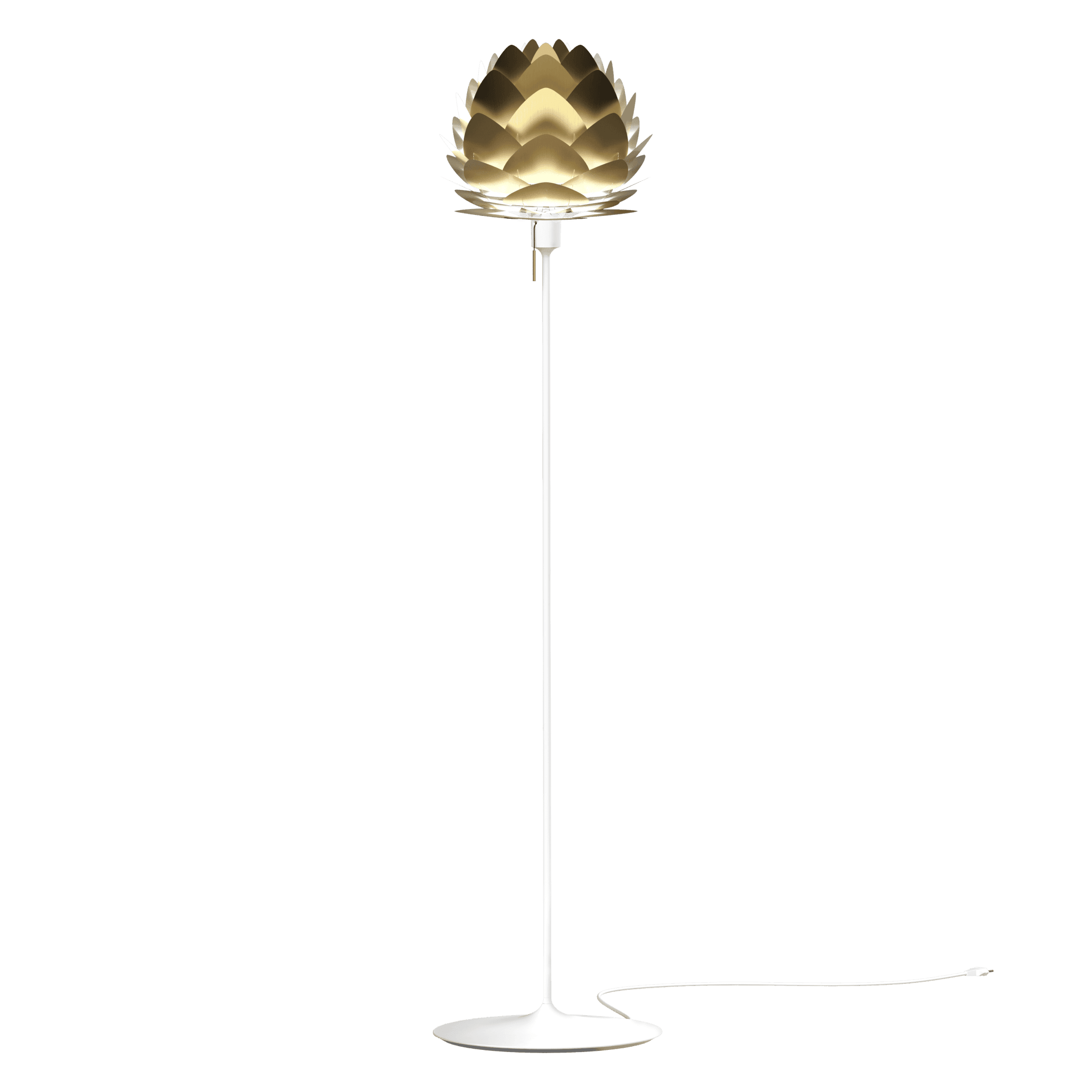 Abażur ALUVIA złoty UMAGE Eye on Design