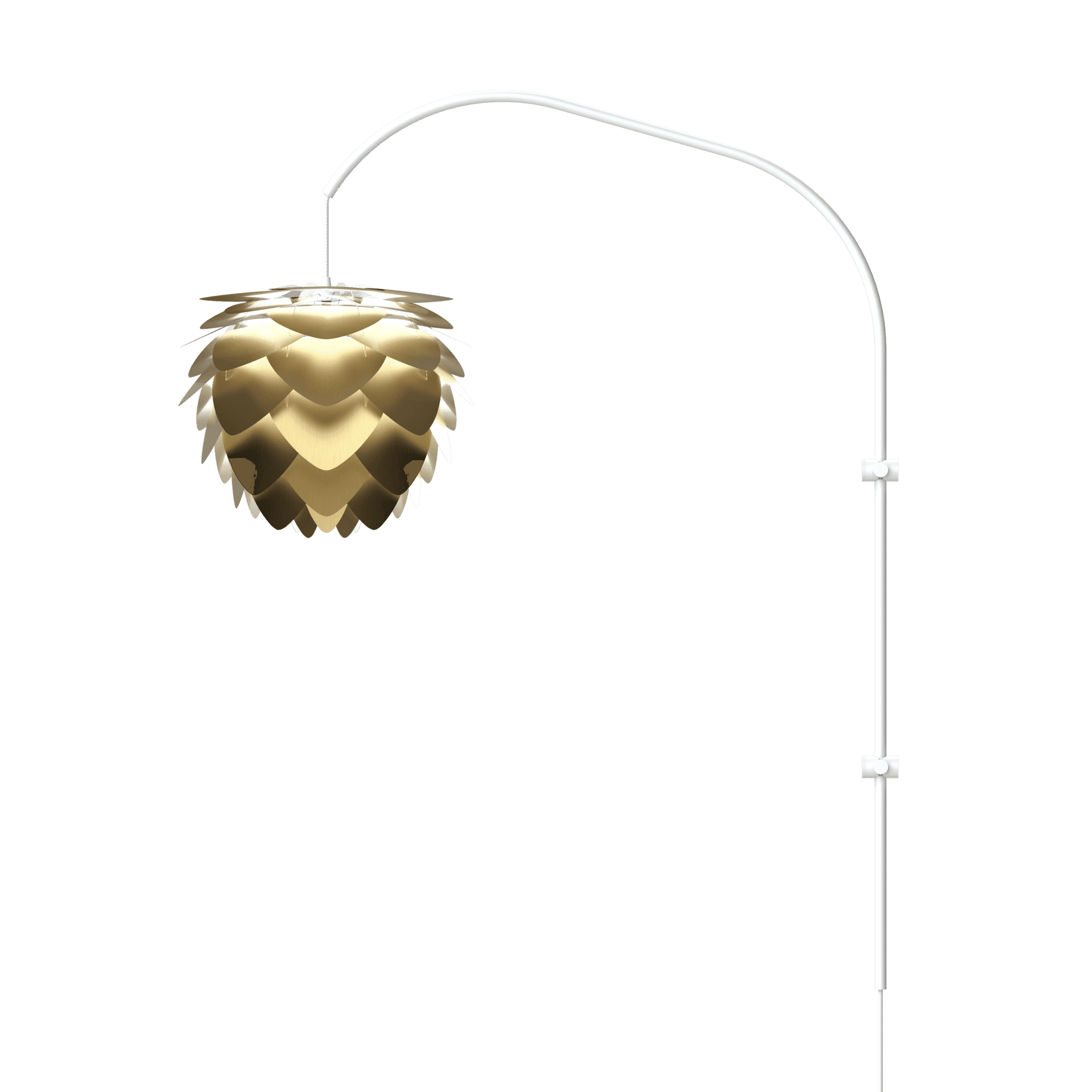 Abażur ALUVIA złoty UMAGE Eye on Design