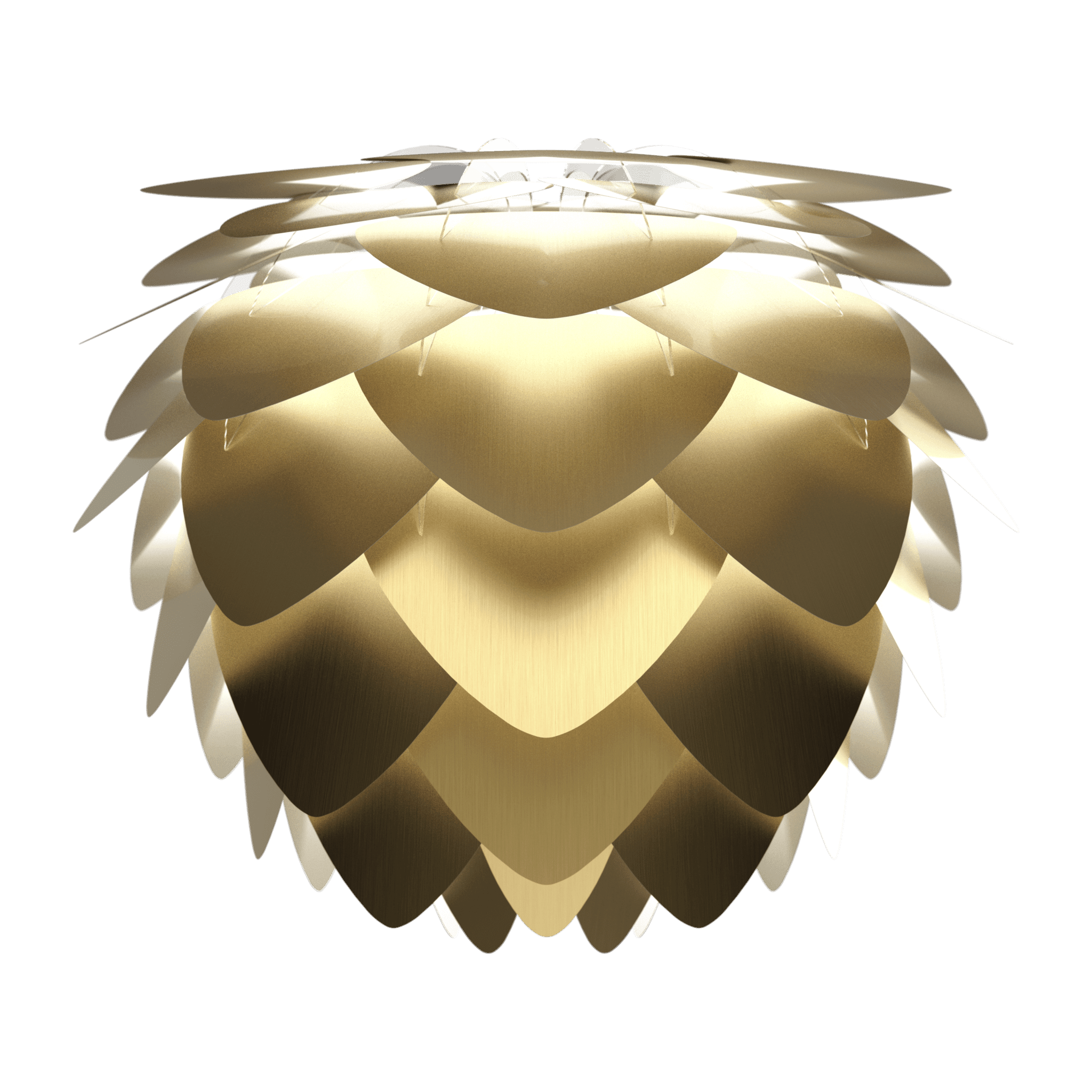 Abażur ALUVIA złoty UMAGE Ø59 x 48 cm Eye on Design