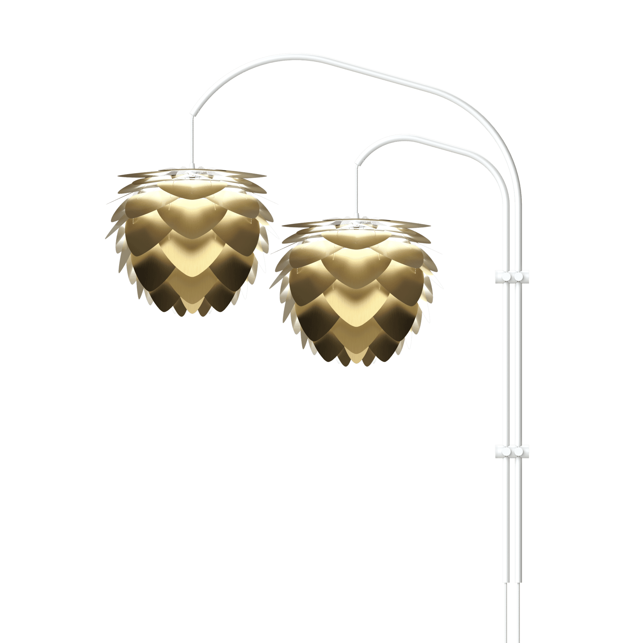 Abażur ALUVIA złoty UMAGE Eye on Design