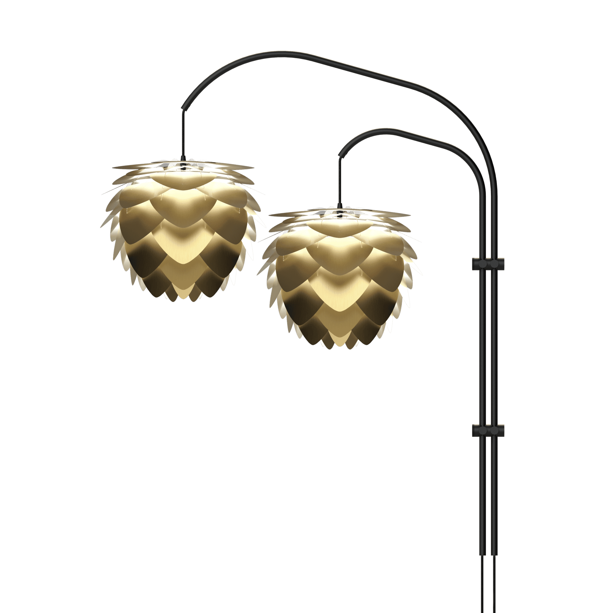 Abażur ALUVIA złoty UMAGE Eye on Design