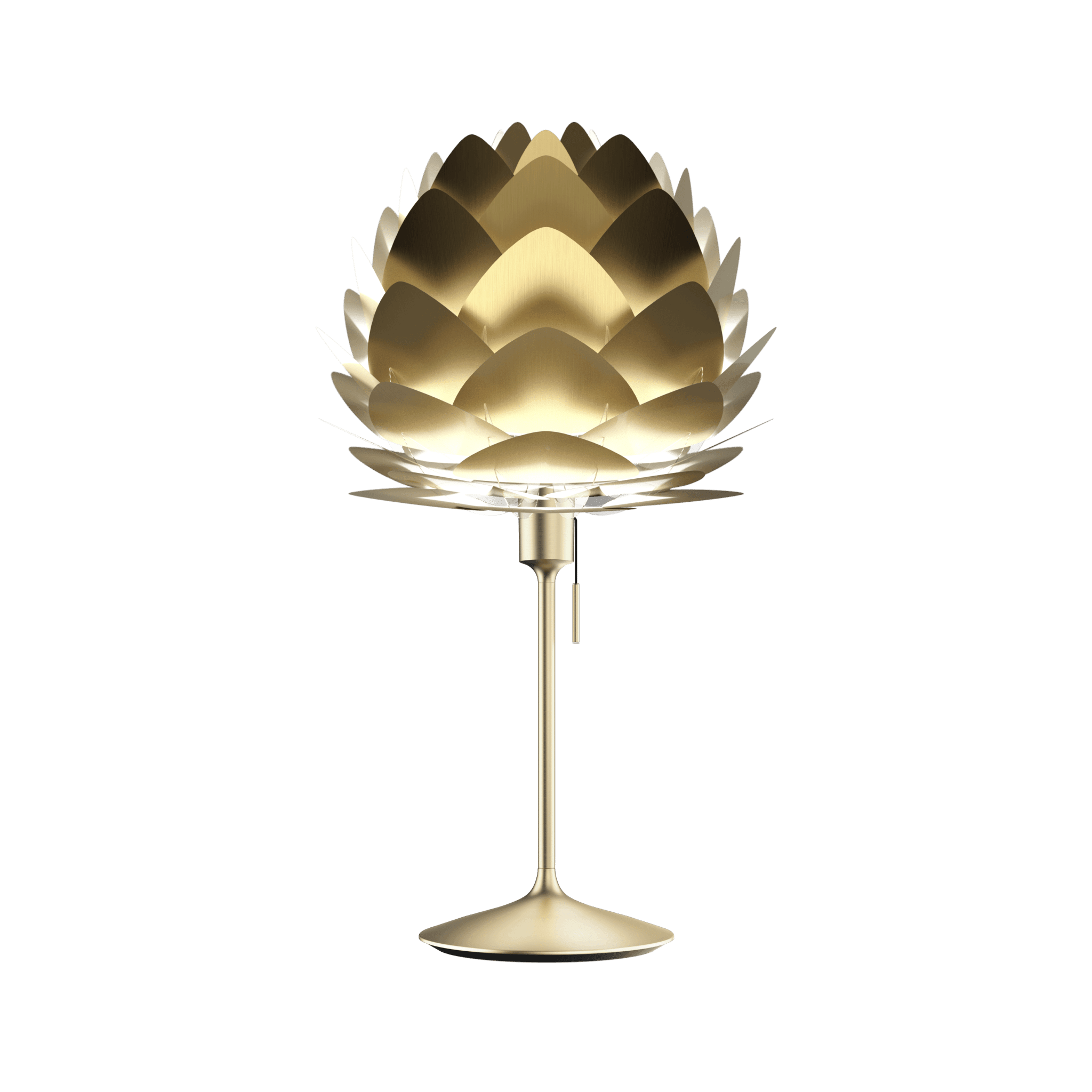 Abażur ALUVIA złoty UMAGE Eye on Design