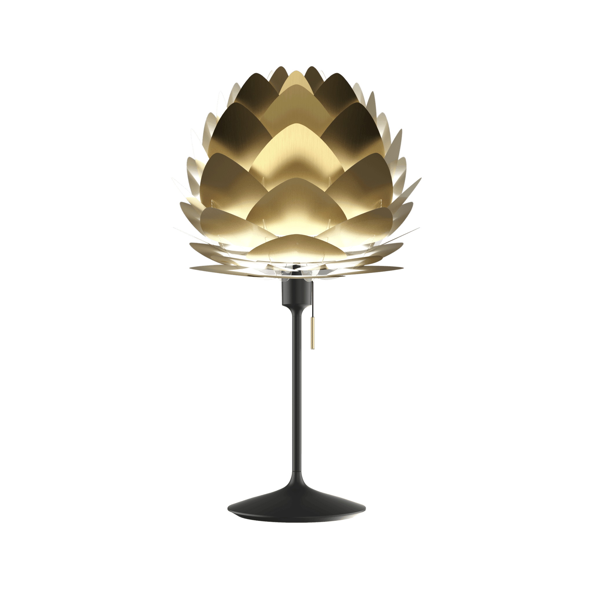 Abażur ALUVIA złoty UMAGE Eye on Design