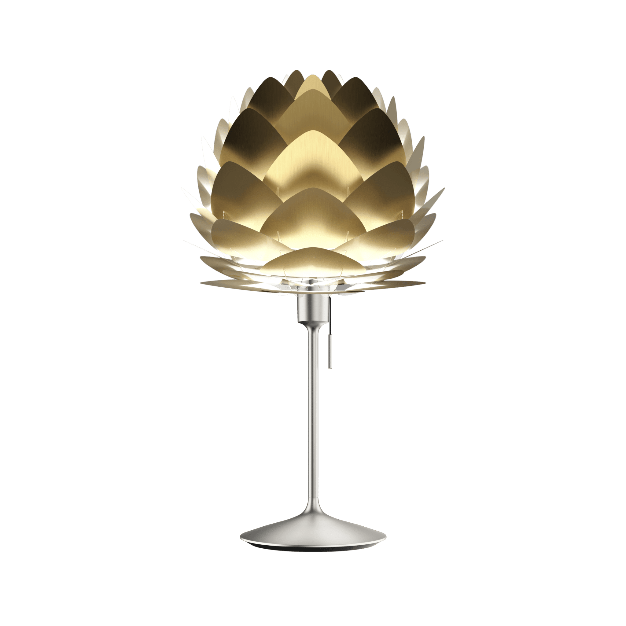 Abażur ALUVIA złoty UMAGE Eye on Design