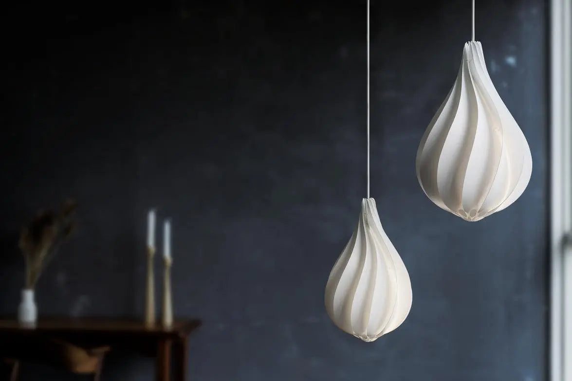 Abażur ALVA biały – styl minimalistyczny