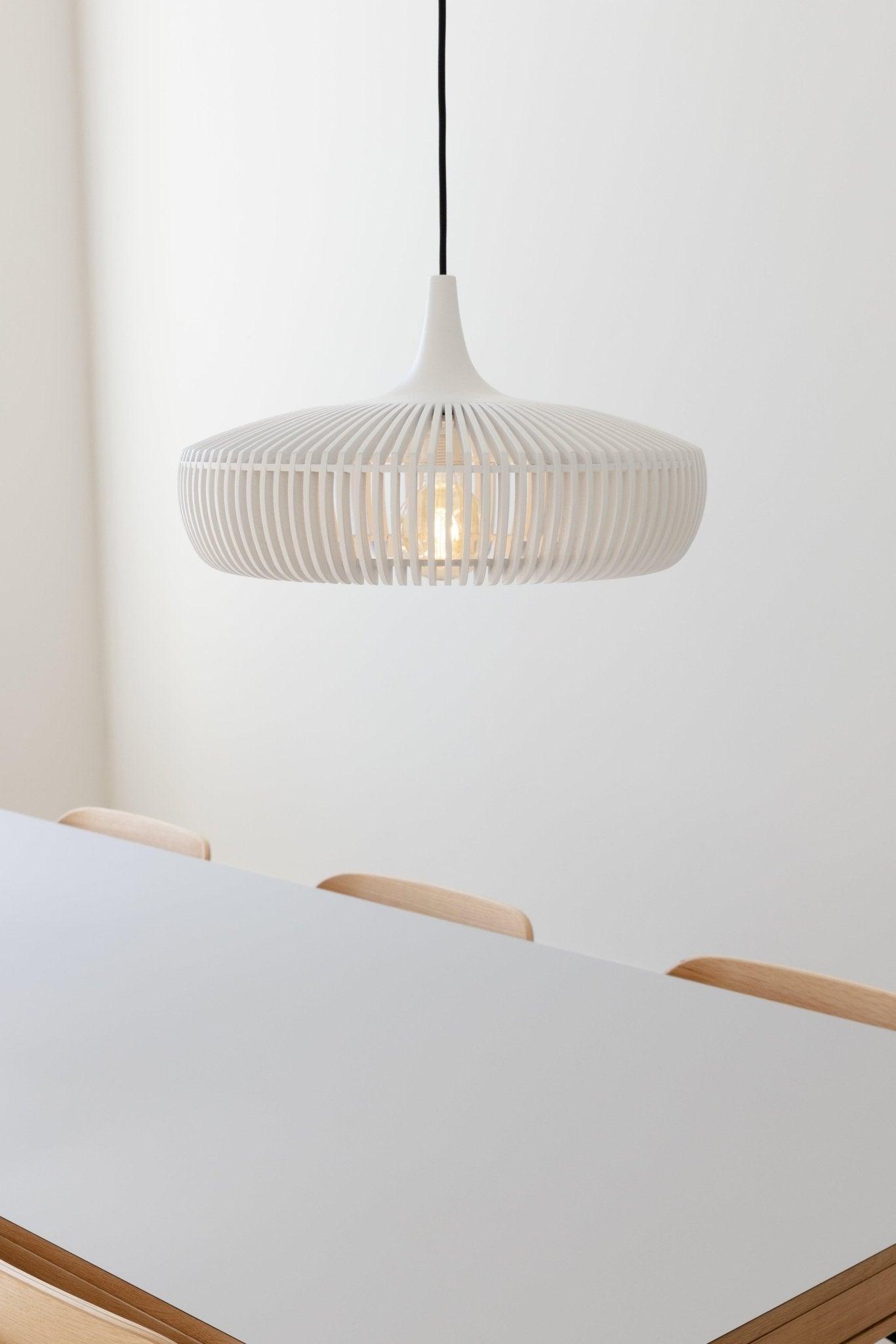 Abażur CLAVA DINE WOOD biały – Umage