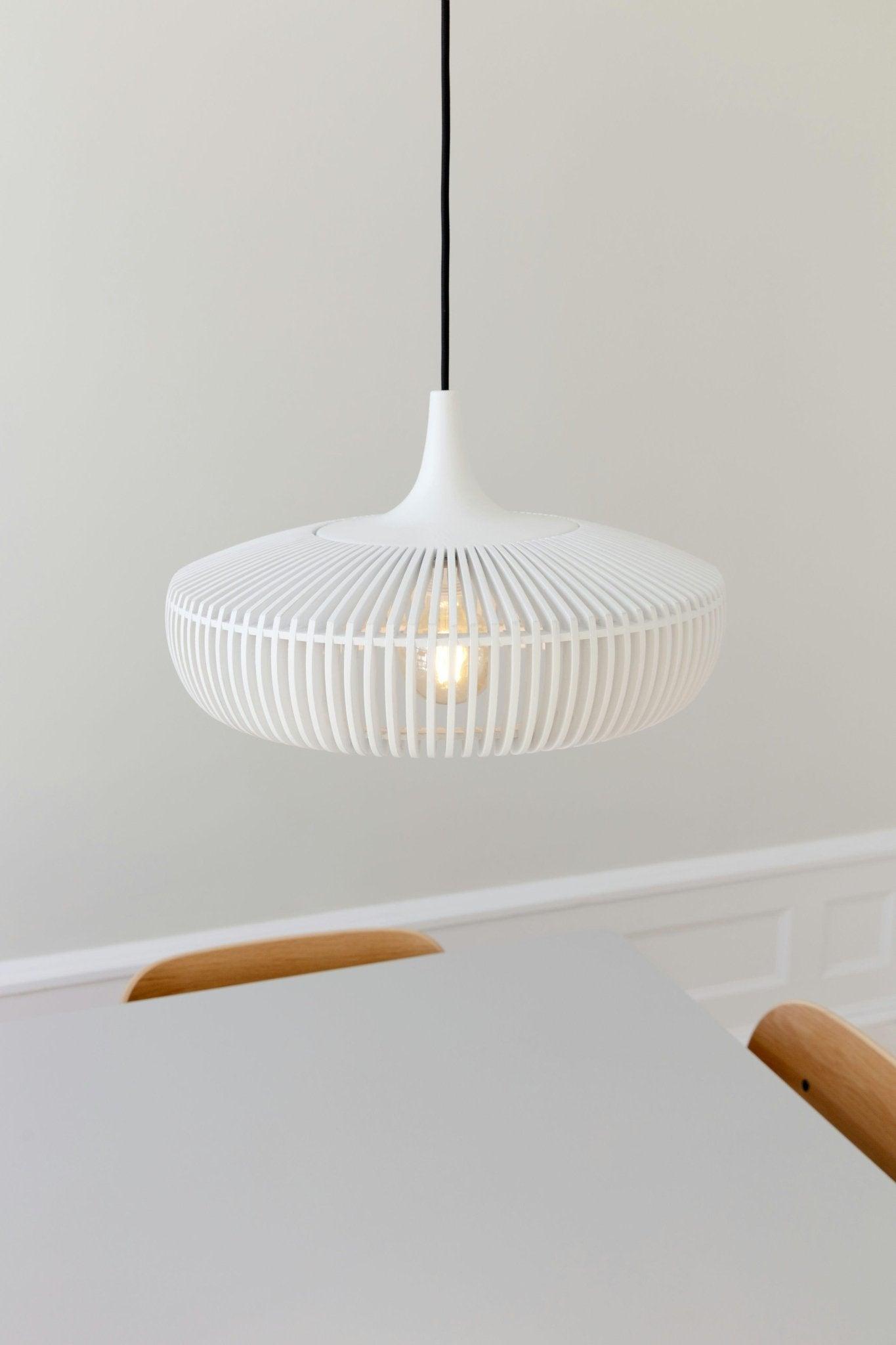 Abażur CLAVA DINE WOOD biały – Umage