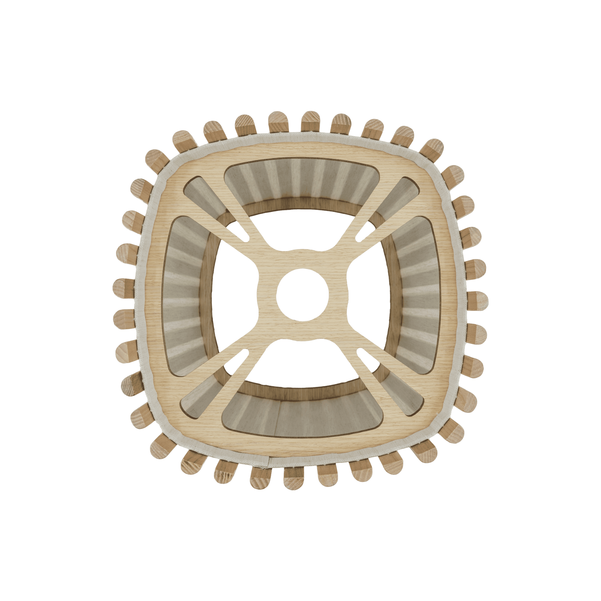 Abażur KOMOREBI dębowy UMAGE Eye on Design