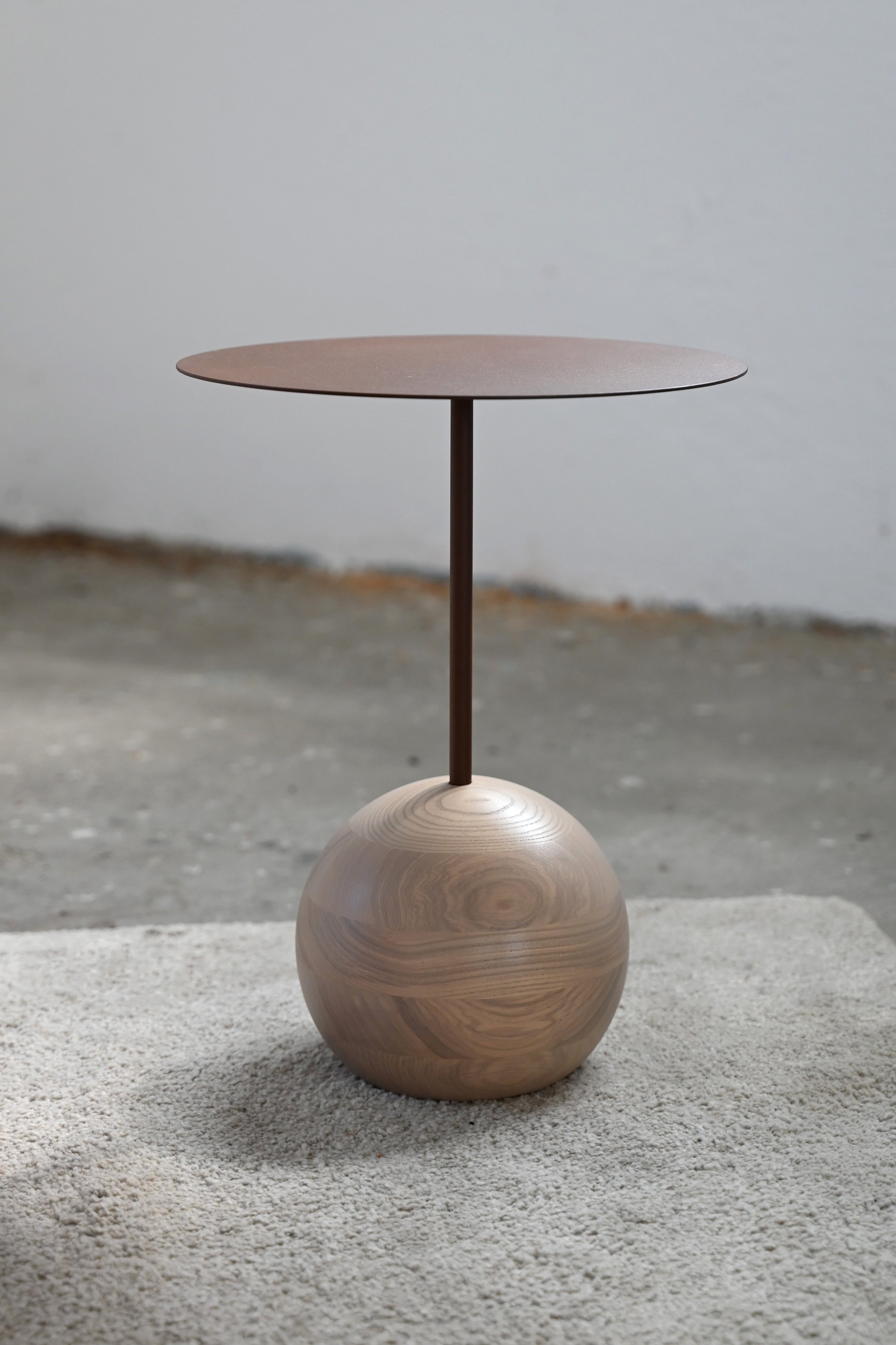 Kaffeetisch AN SU Holz und Stahl