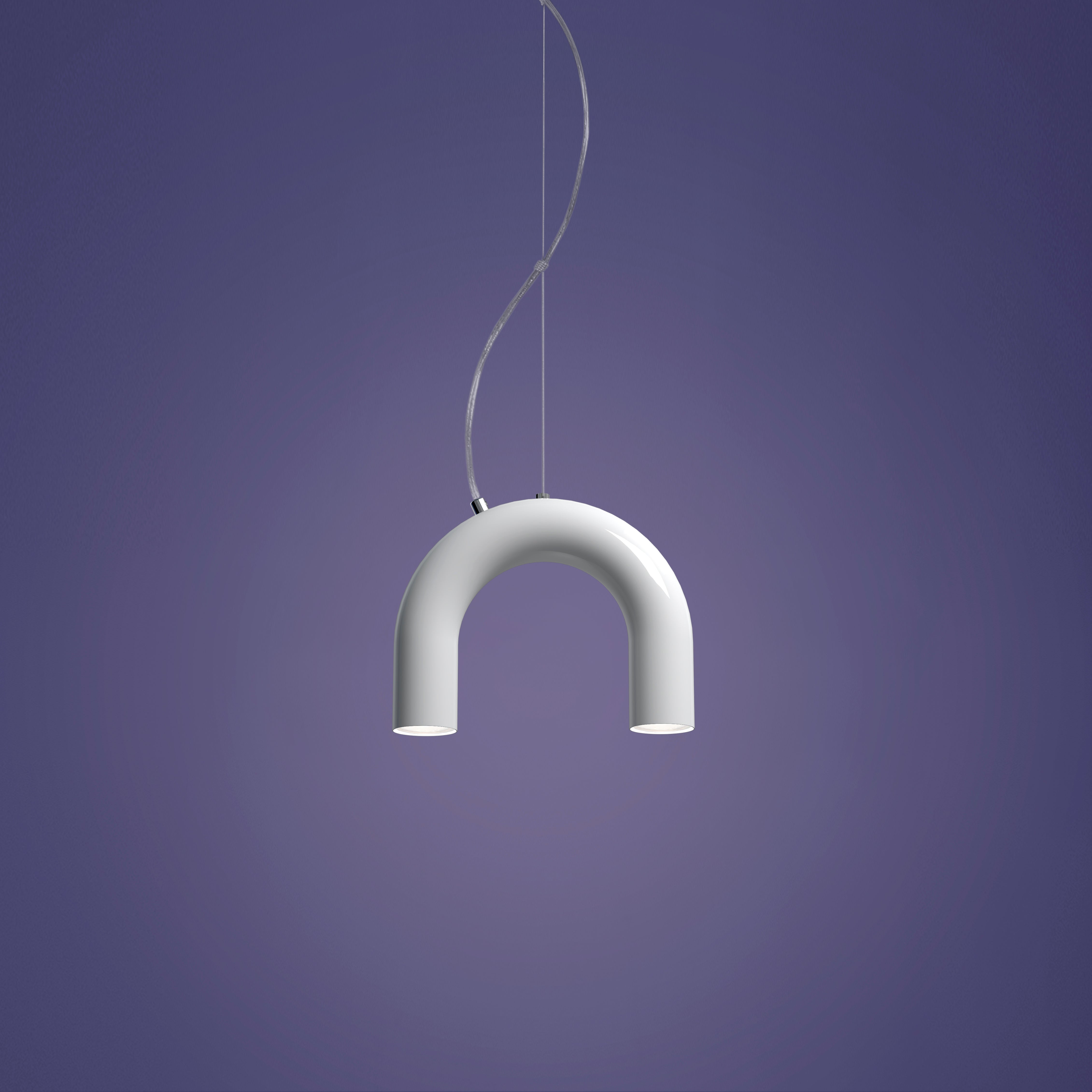 ARCH SINGLE pendant lamp white