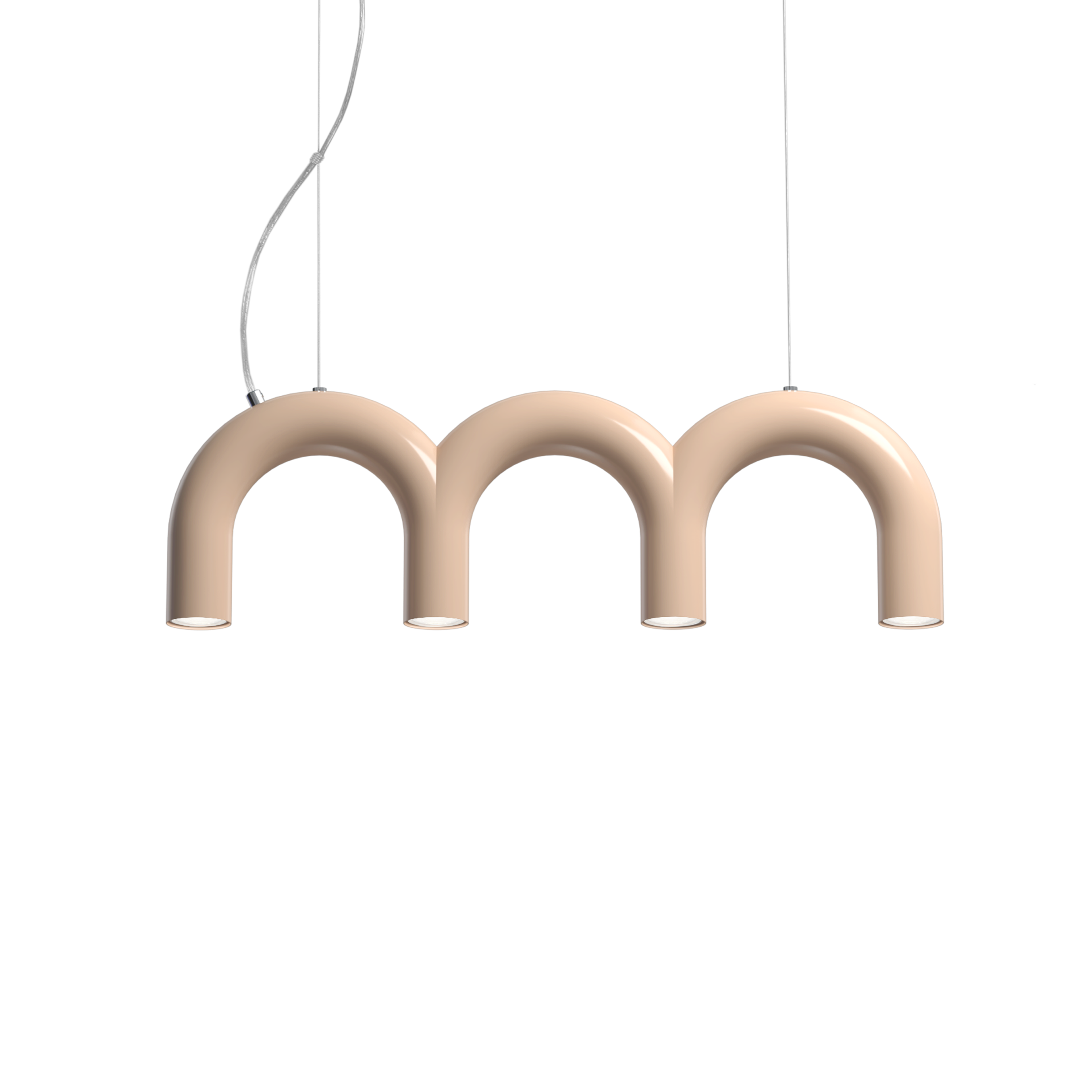 ARCH TRIPLETTE pendant lamp beige