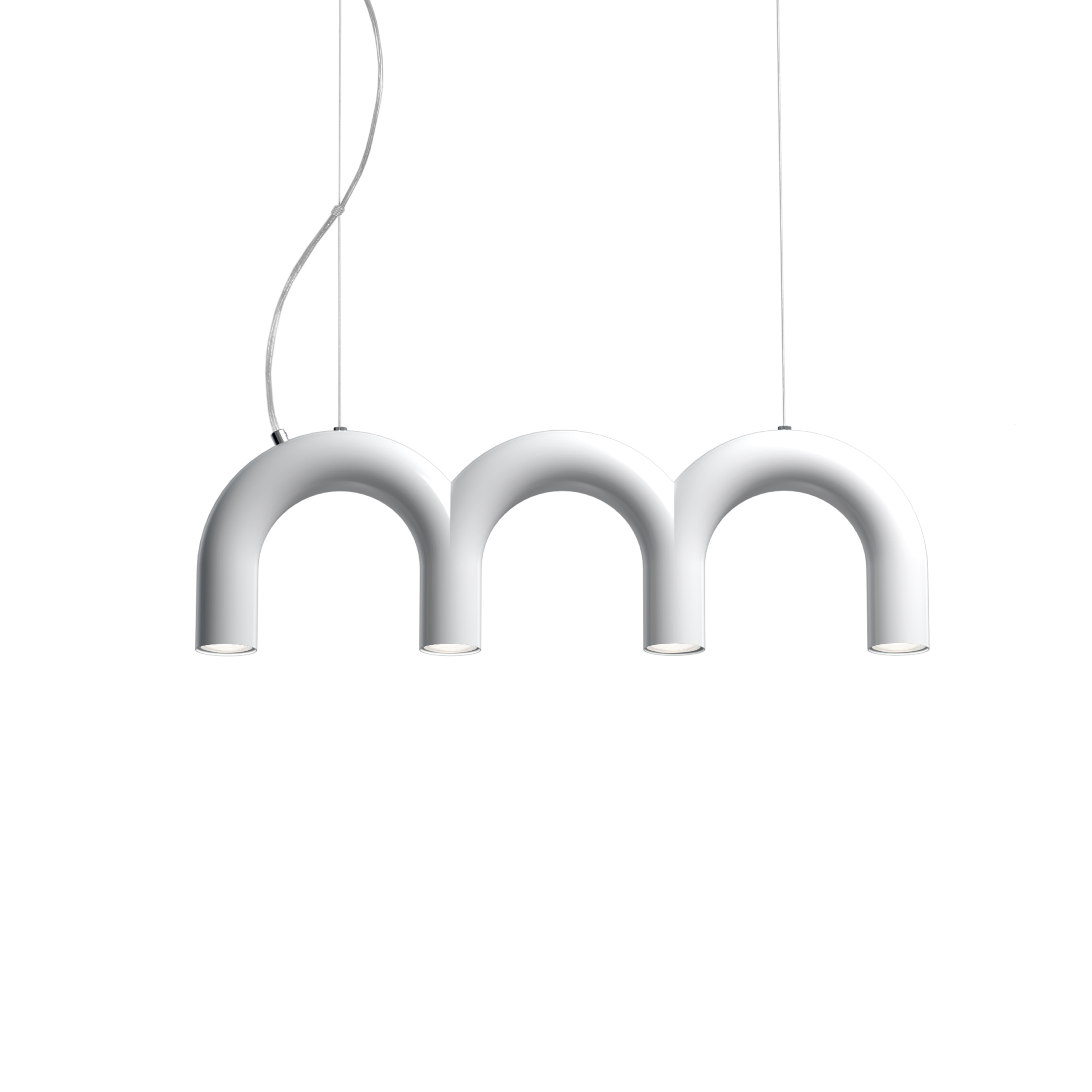 ARCH TRIPLETTE pendant lamp white