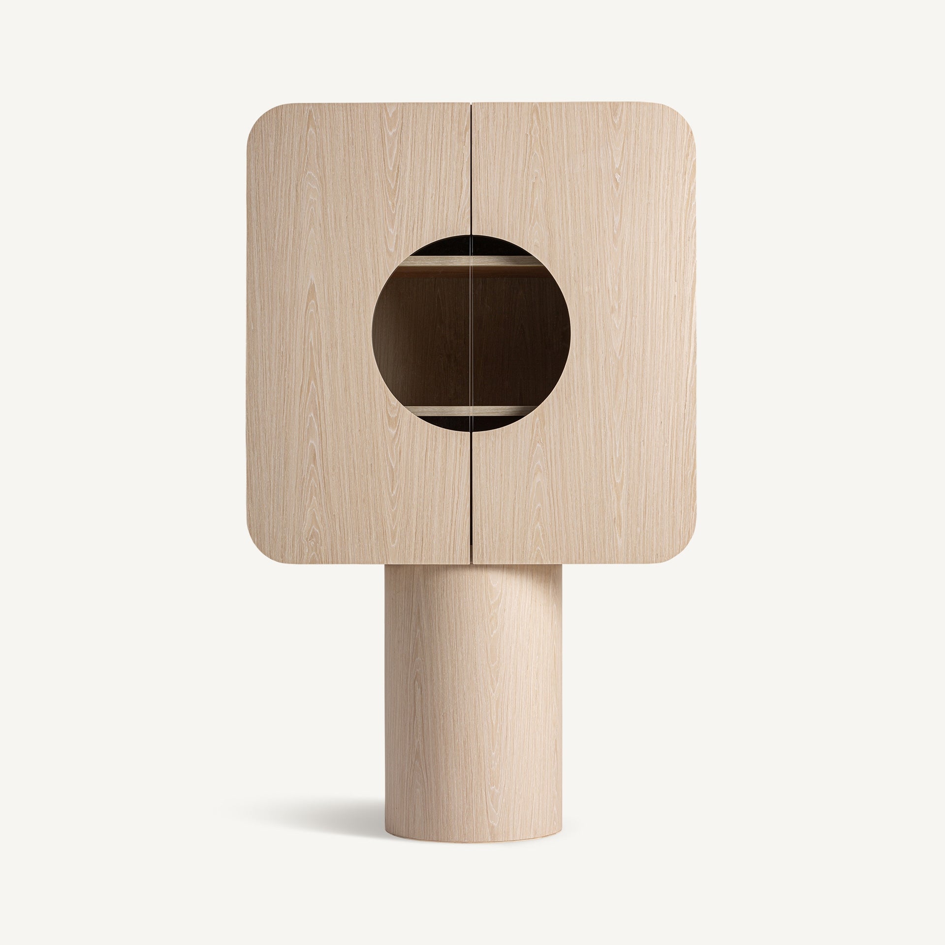 KHARJ Wardrobe Oak Wood