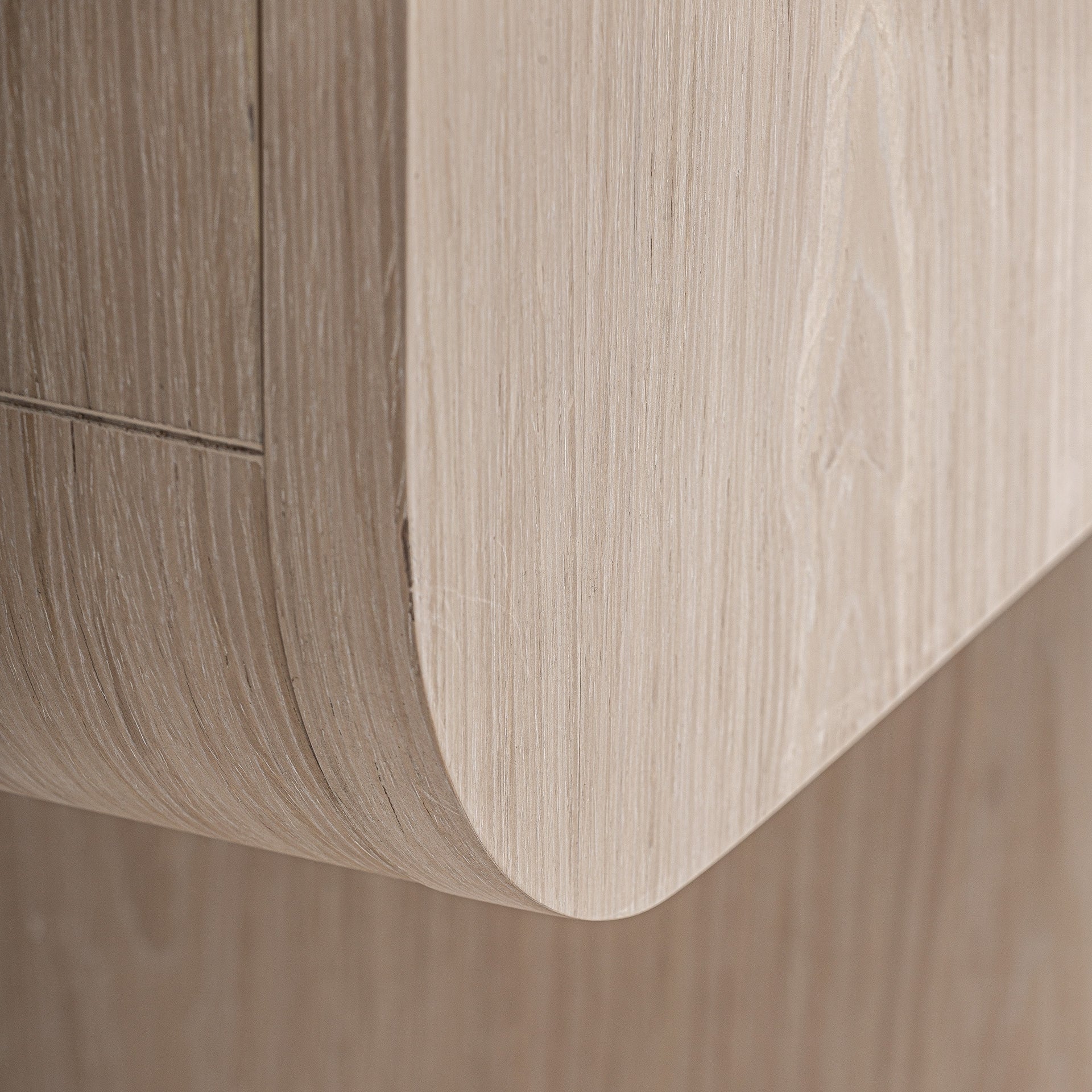 KHARJ Wardrobe Oak Wood