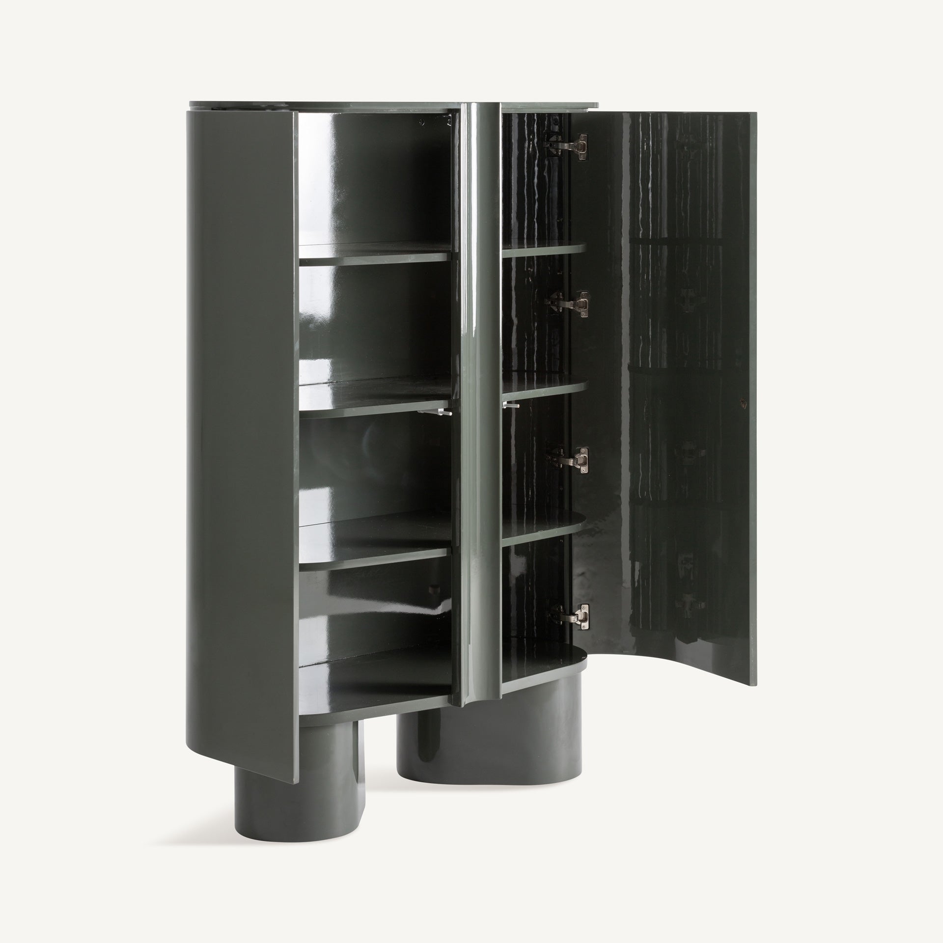 SAXBY wardrobe in sage green