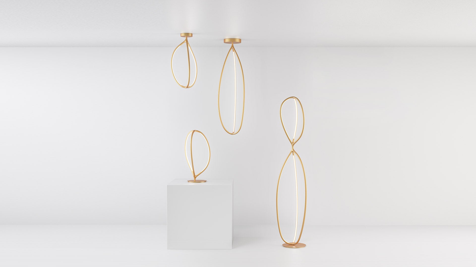 Tischlampe ARRIVAL gold