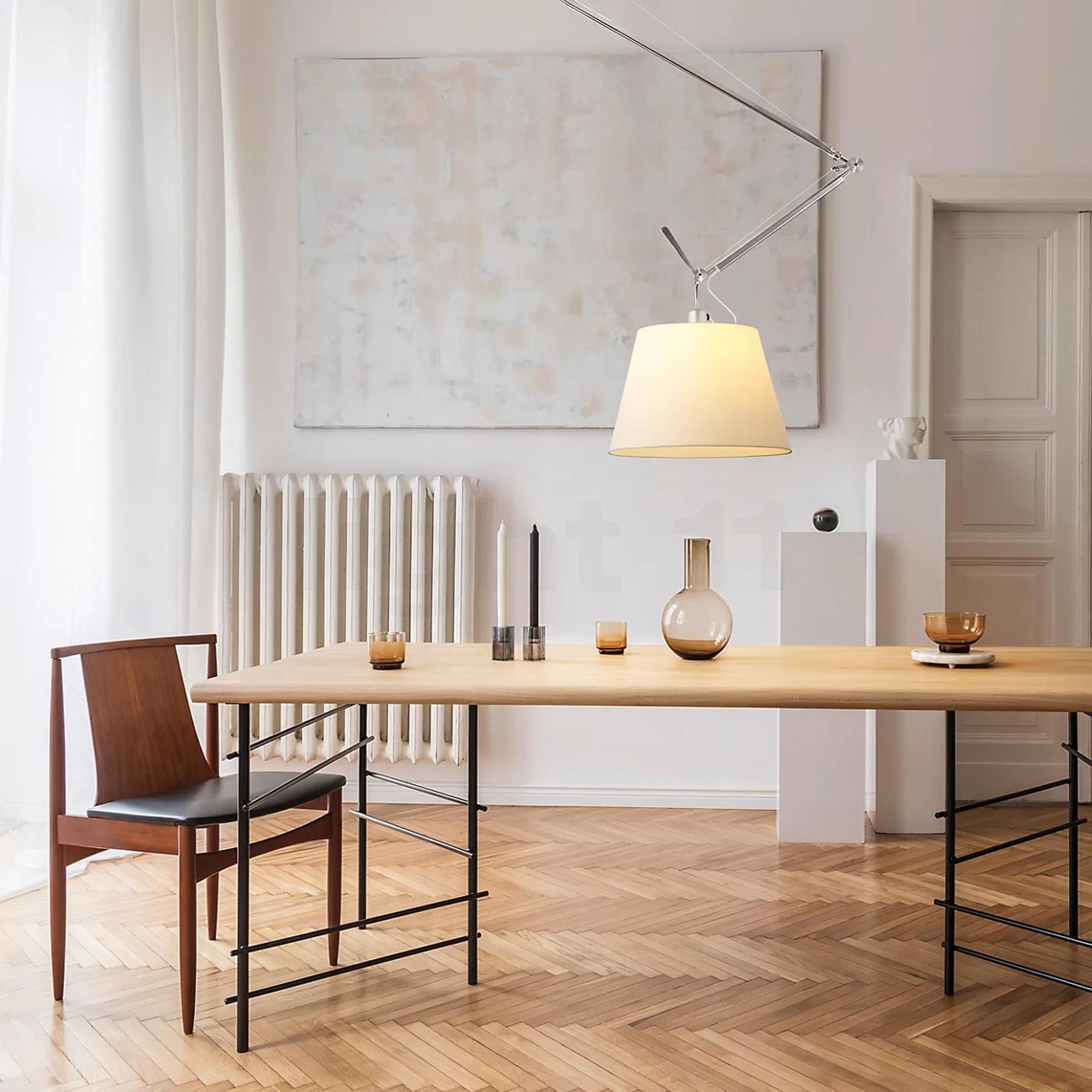 TOLOMEO parchment pendant lamp