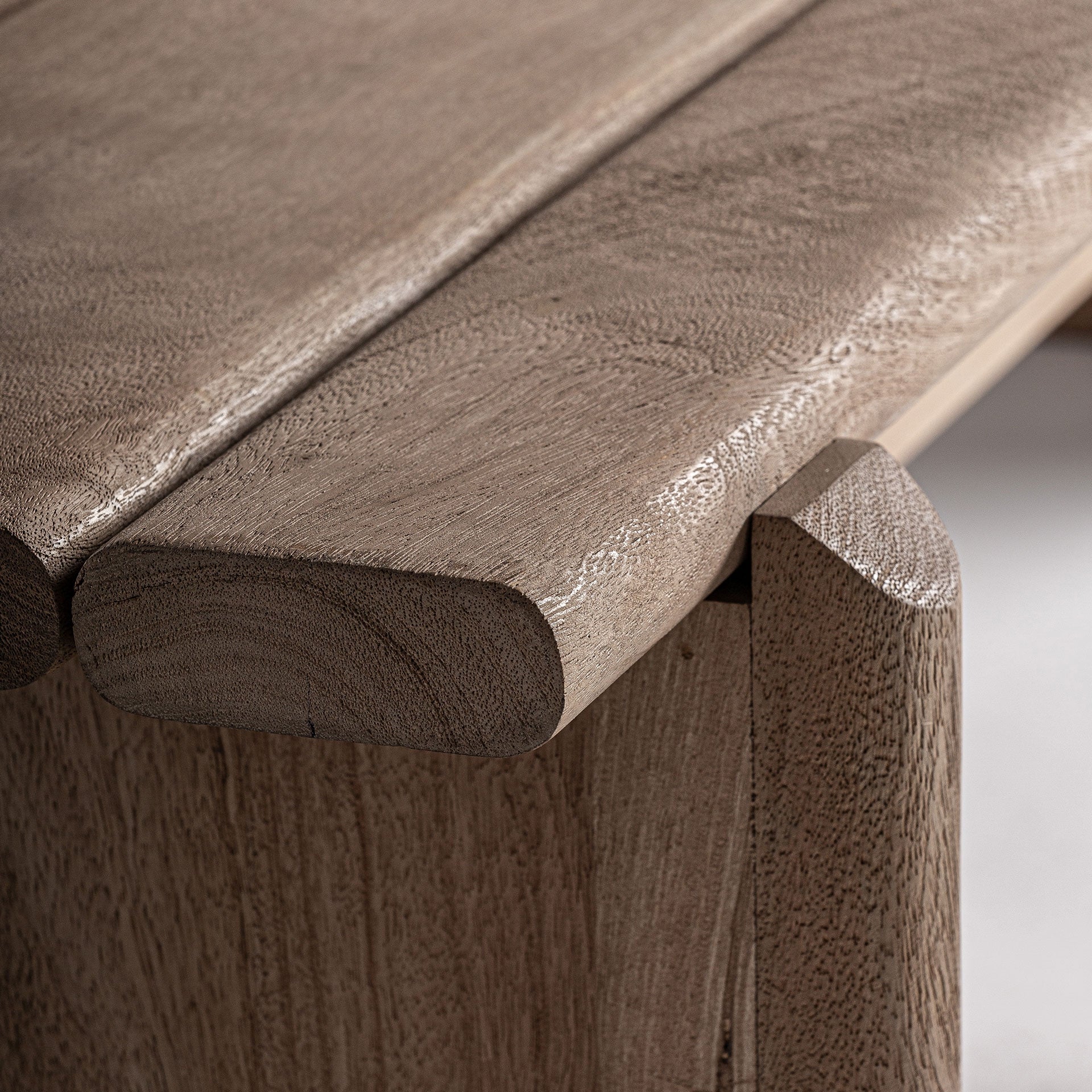 Bank JACQUARD Mango-Holz