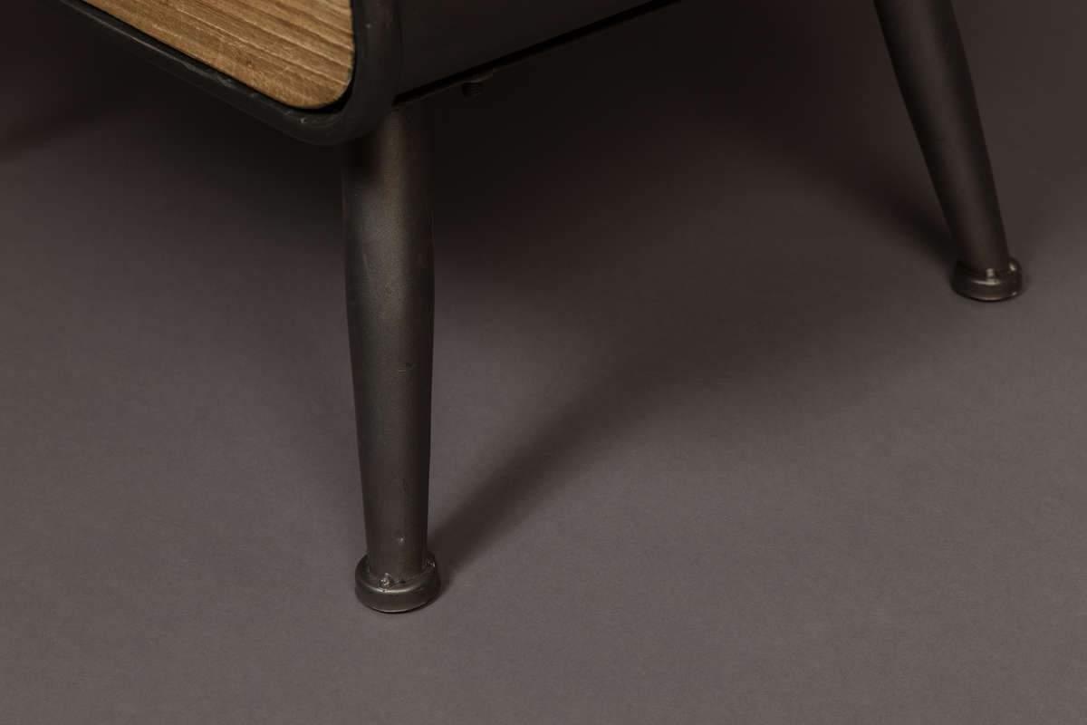 Barek VINO drewniany z żelazną podstawą Dutchbone Eye on Design