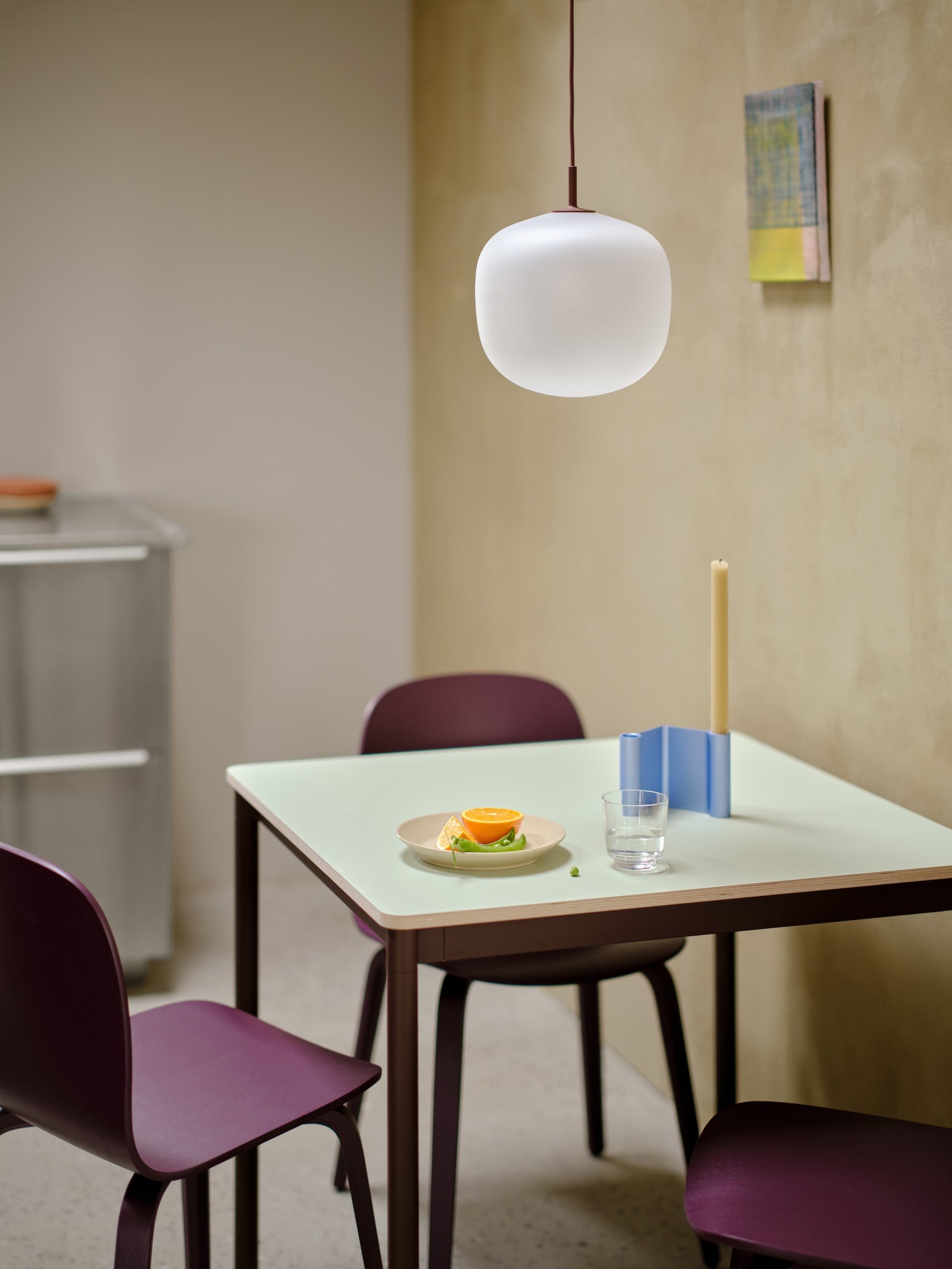Lampa wisząca RIME bordowy