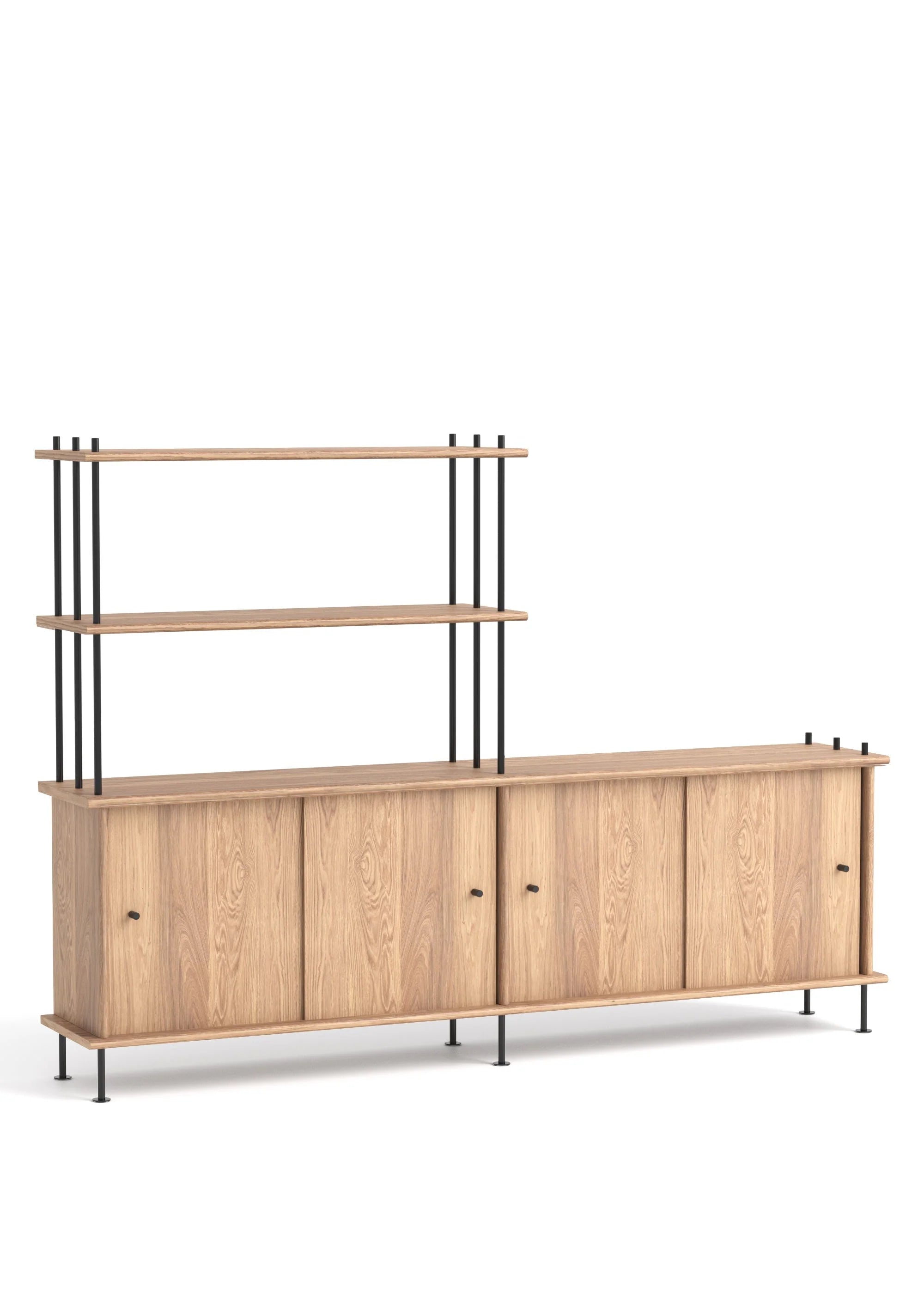 BAVA 200 Oak Wood Cabinet