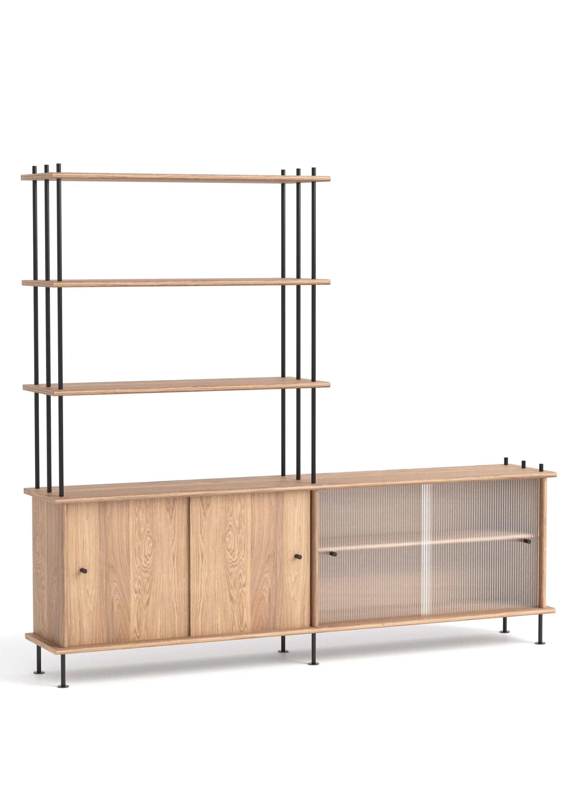 BAVA 200 Oak Wood Cabinet