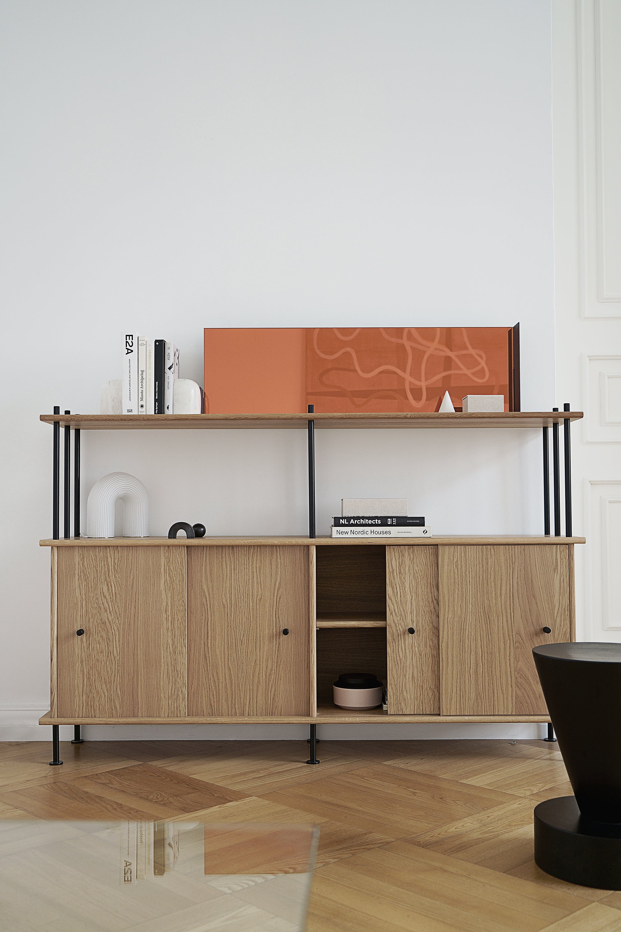 BAVA Cabinet 160 Dark Oak Wood