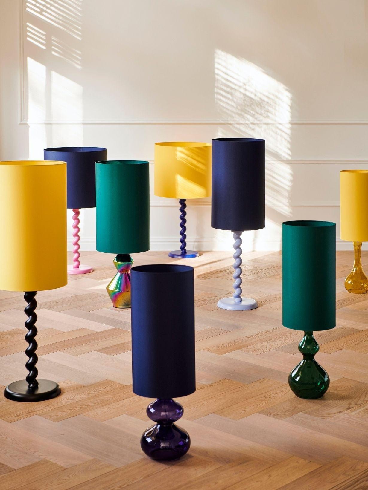 Baza lampy TWISTER jasnoniebieski Pols Potten Eye on Design