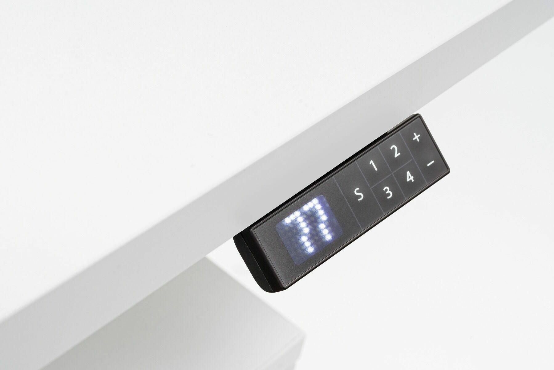 Biurko COMPACT DRIVE bluetooth z elektryczną regulację wysokości blatu MDD Eye on Design