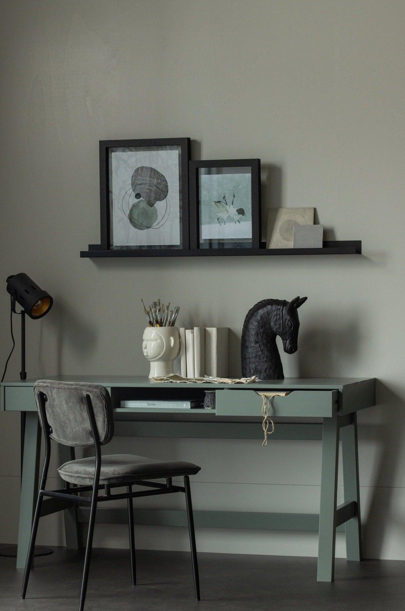 Biurko NIKKI zielony Woood Eye on Design