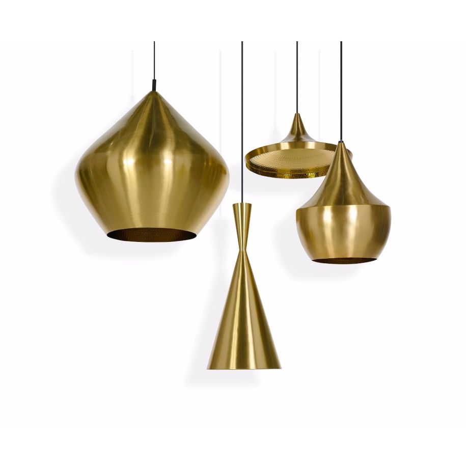 Pendelleuchte BEAT in Gold
