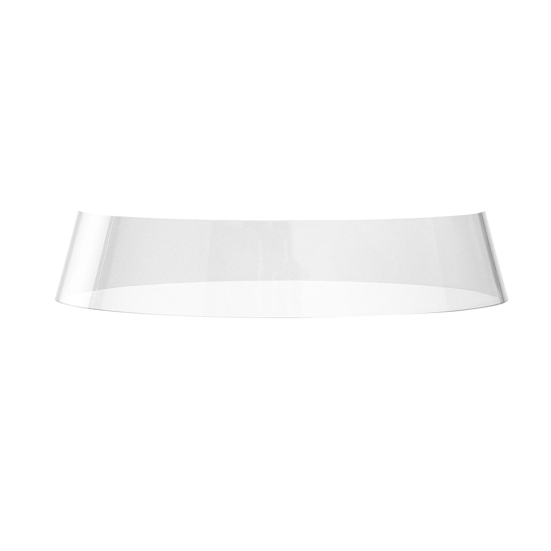 Tischlampe BON JOUR weiß mit transparentem Schirm