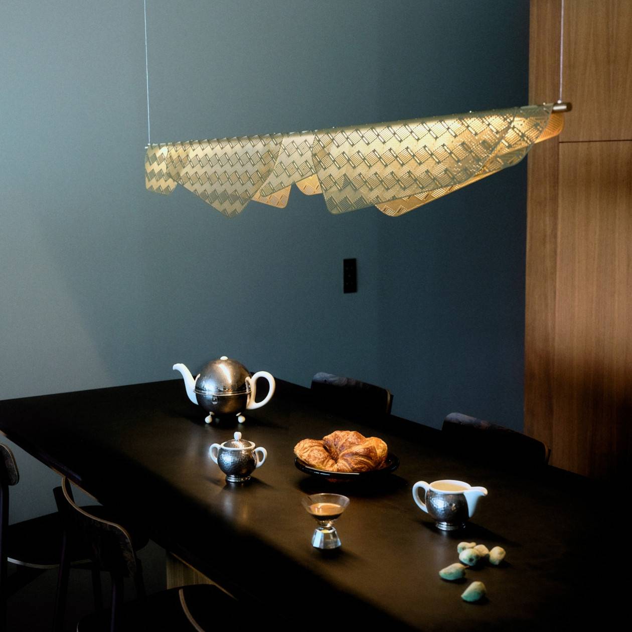 Lampa sufitowa MEDITERRANEA mosiądz