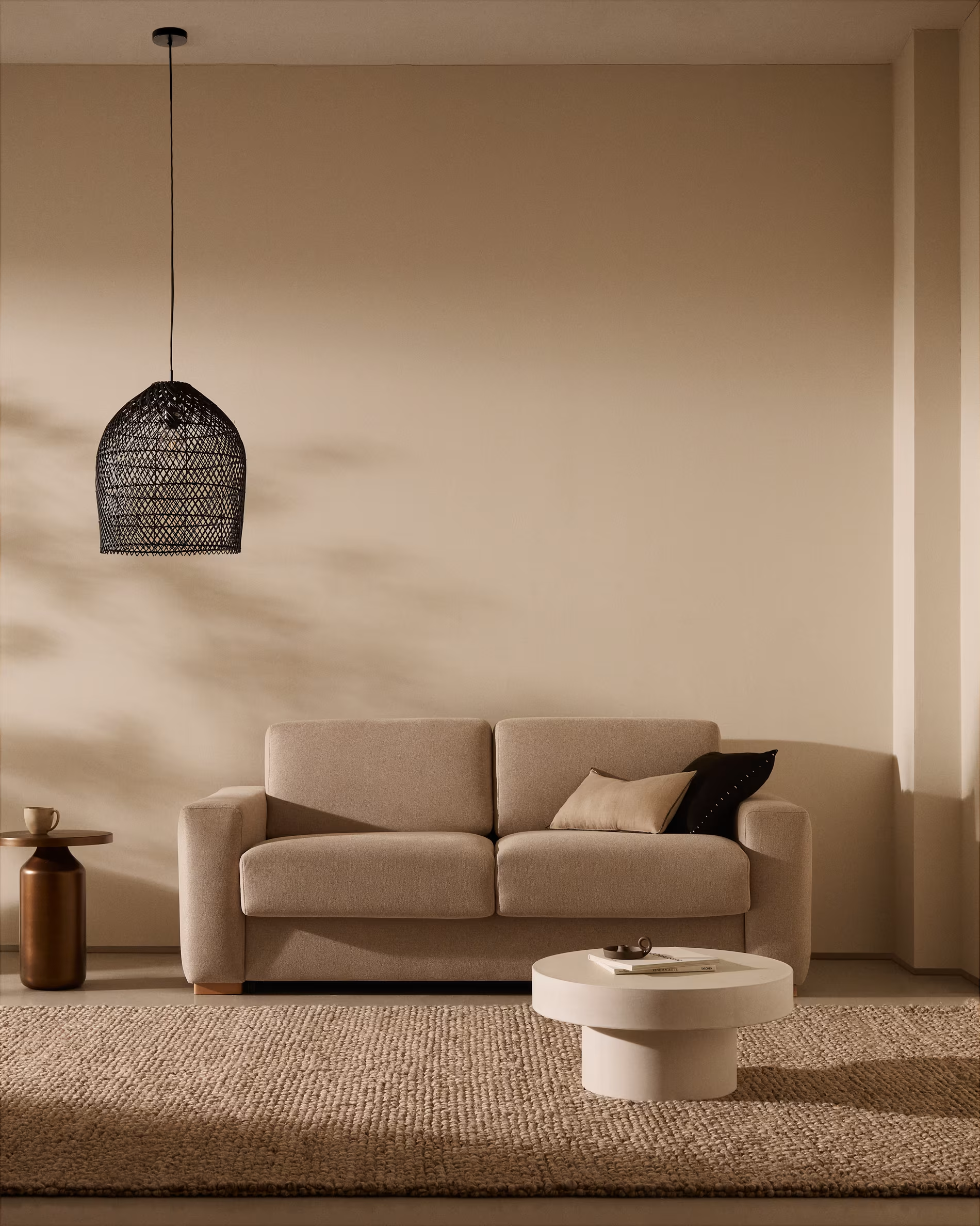 Klosz do lampy wiszącej DOMITILA czarny rattan – Kave Home