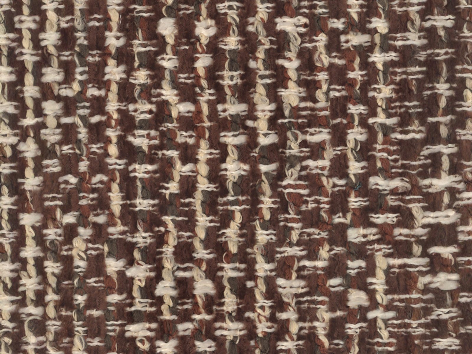 2-seater Sofa GEORGIA brown chenille