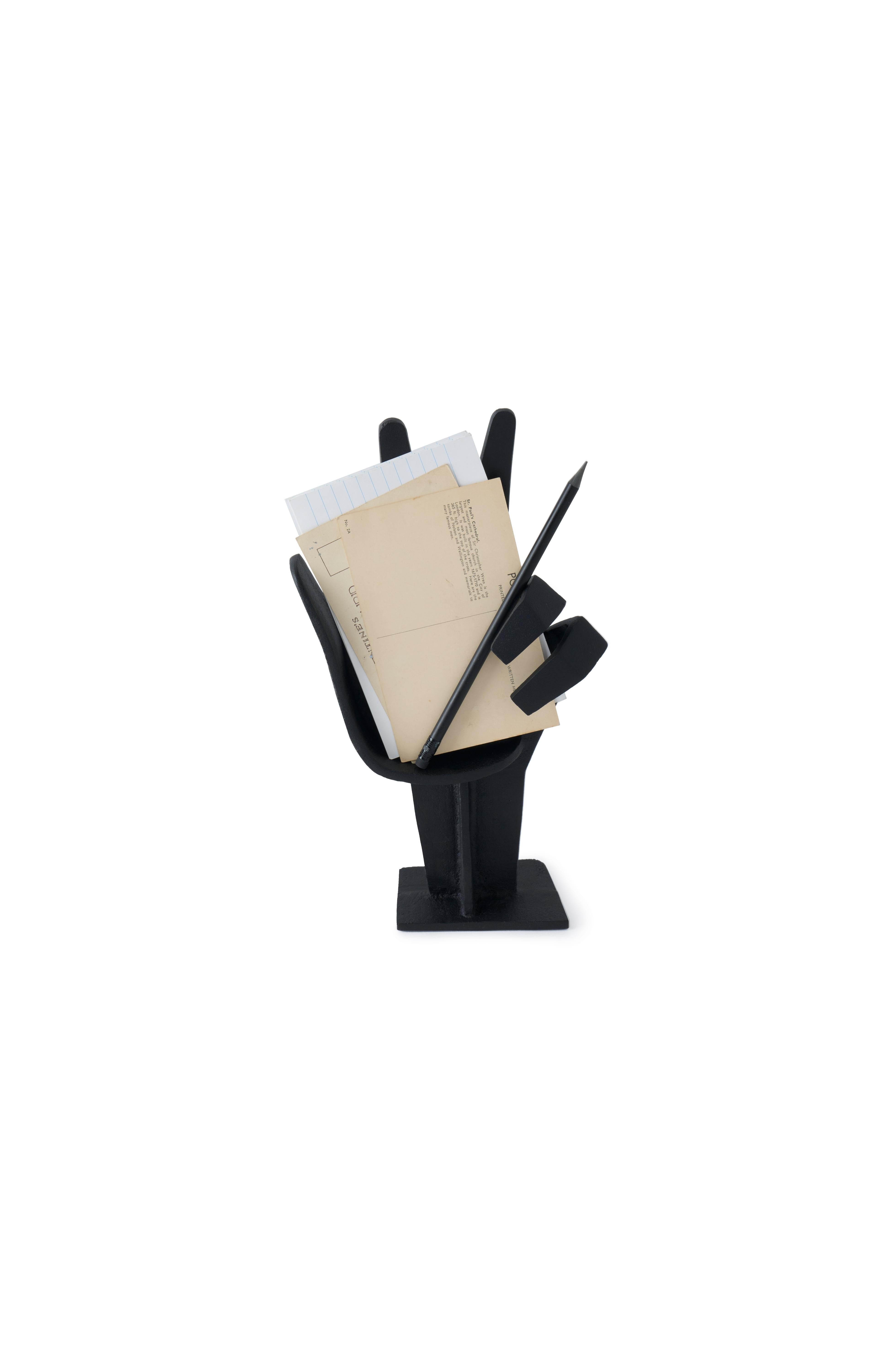 Ständer CAST HAND schwarz