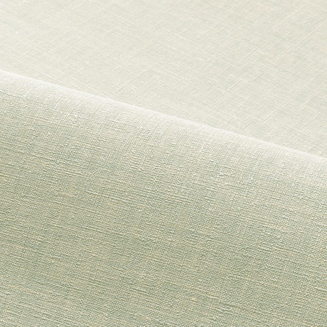 Structural wallpaper resembling linen canvas SHINOK - OPALINE light green