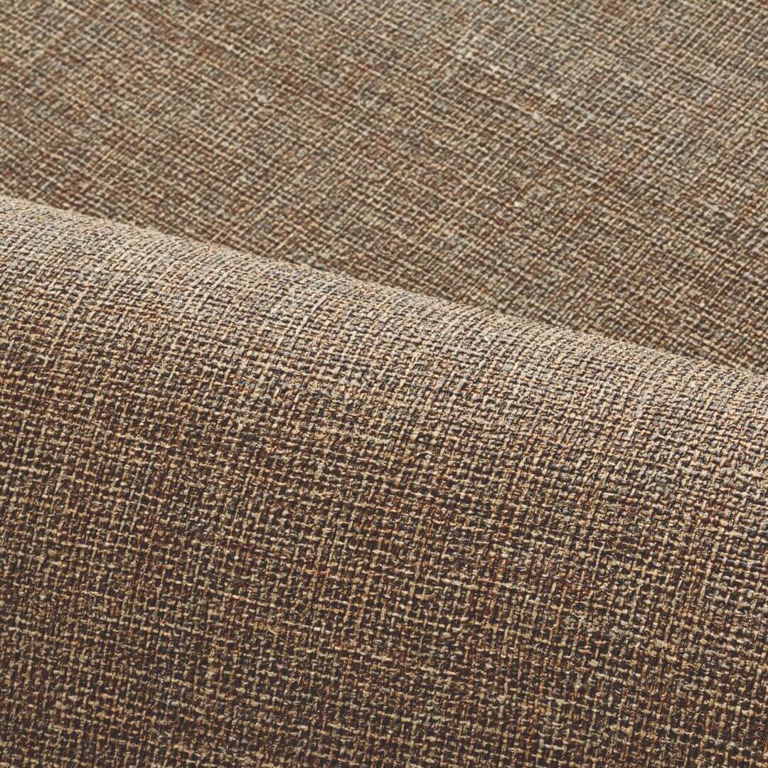 Strukturierte Tapete, die Leinwand imitiert - LIENZO - SÉPIA braun