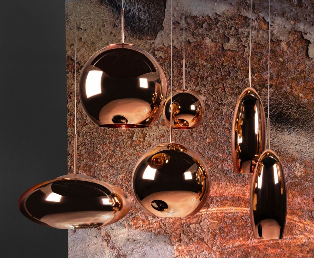 Pendelleuchte COPPER miedziany