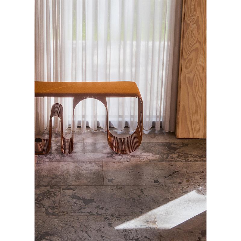 Bank CURVA braun