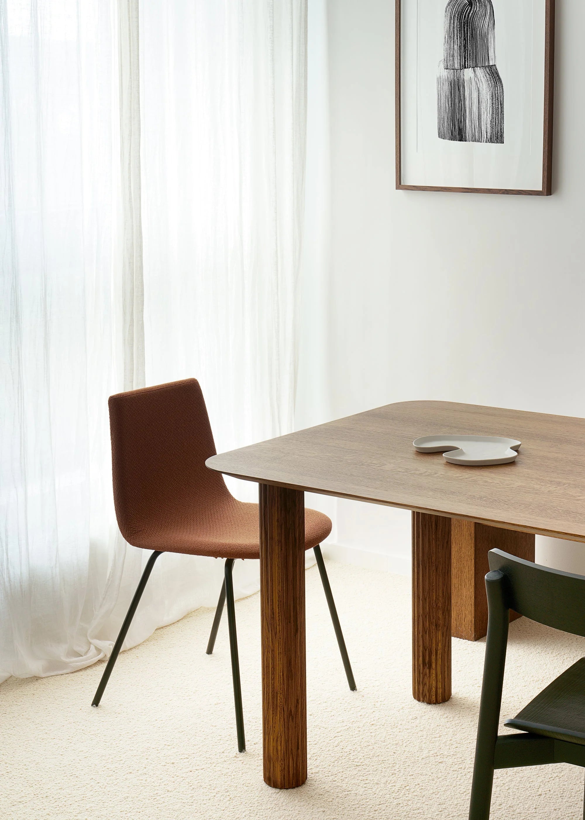 Tisch FILAR dunkles Eichenholz