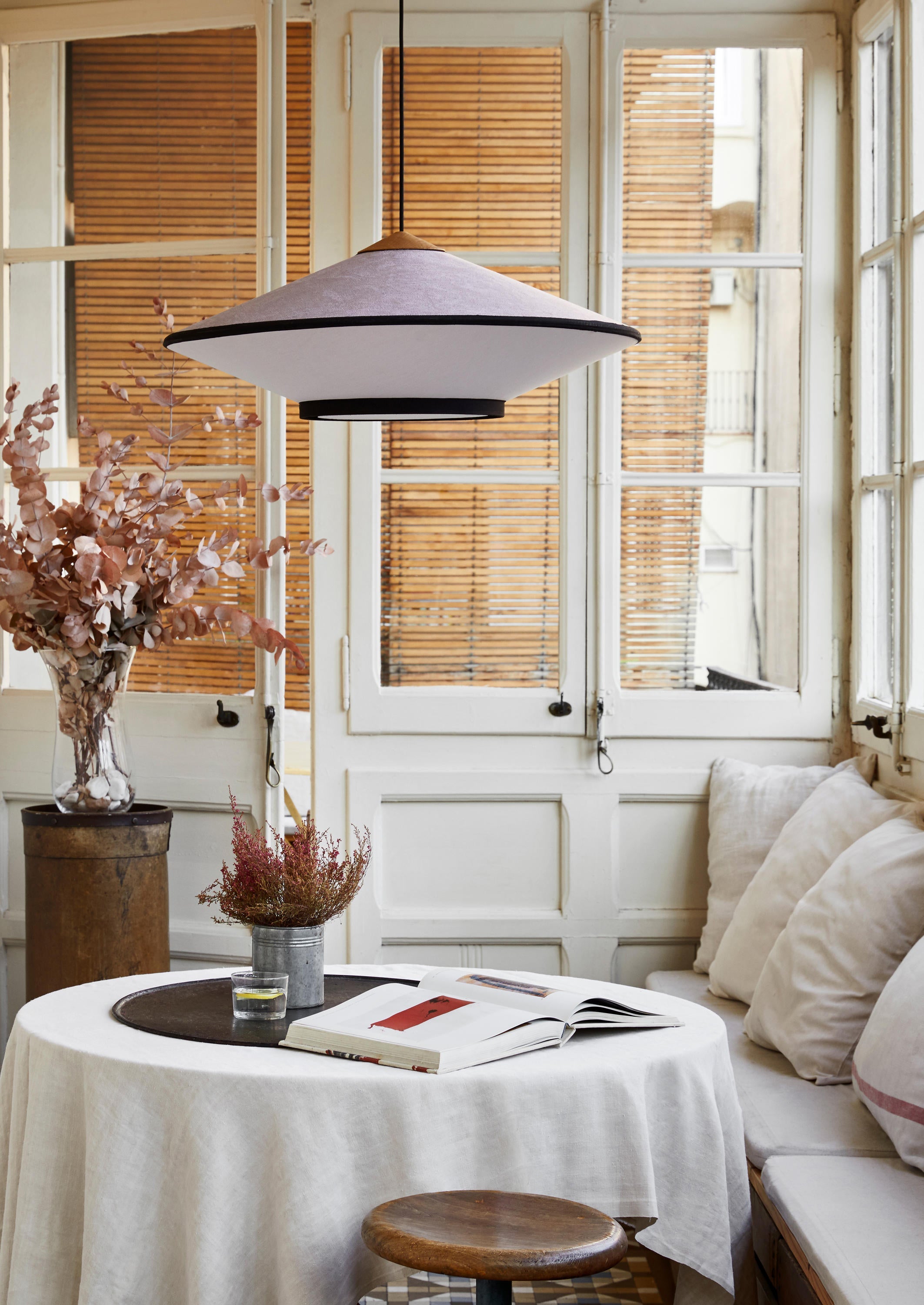 Lampa wisząca CYMBAL niebieski – Forestier