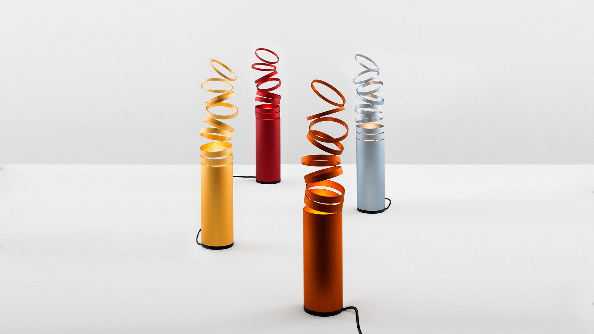 DECOMPOSE Orange Table Lamp