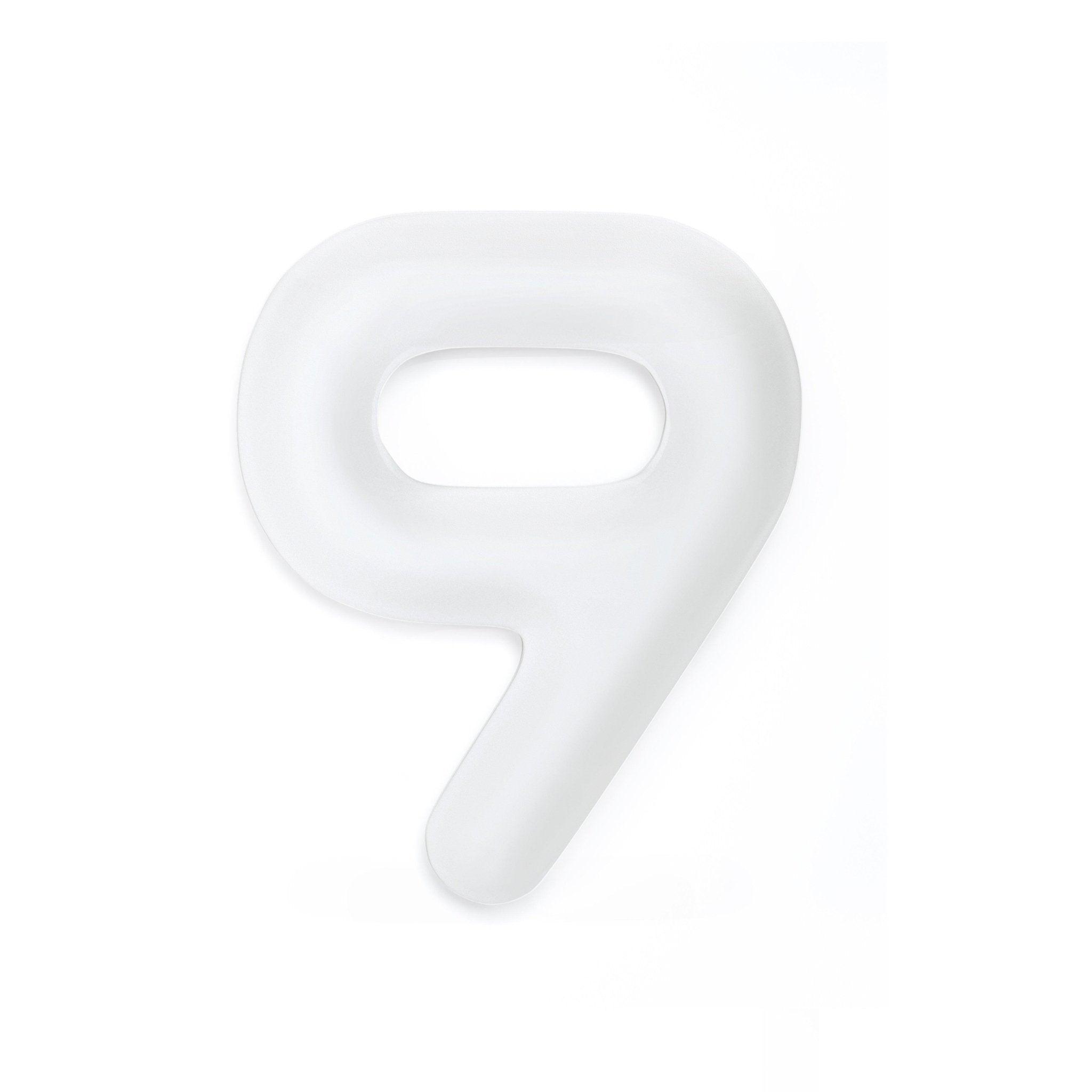 Dekoracja litera alfabetu FIDU biały mat Zieta Studio 9 Eye on Design