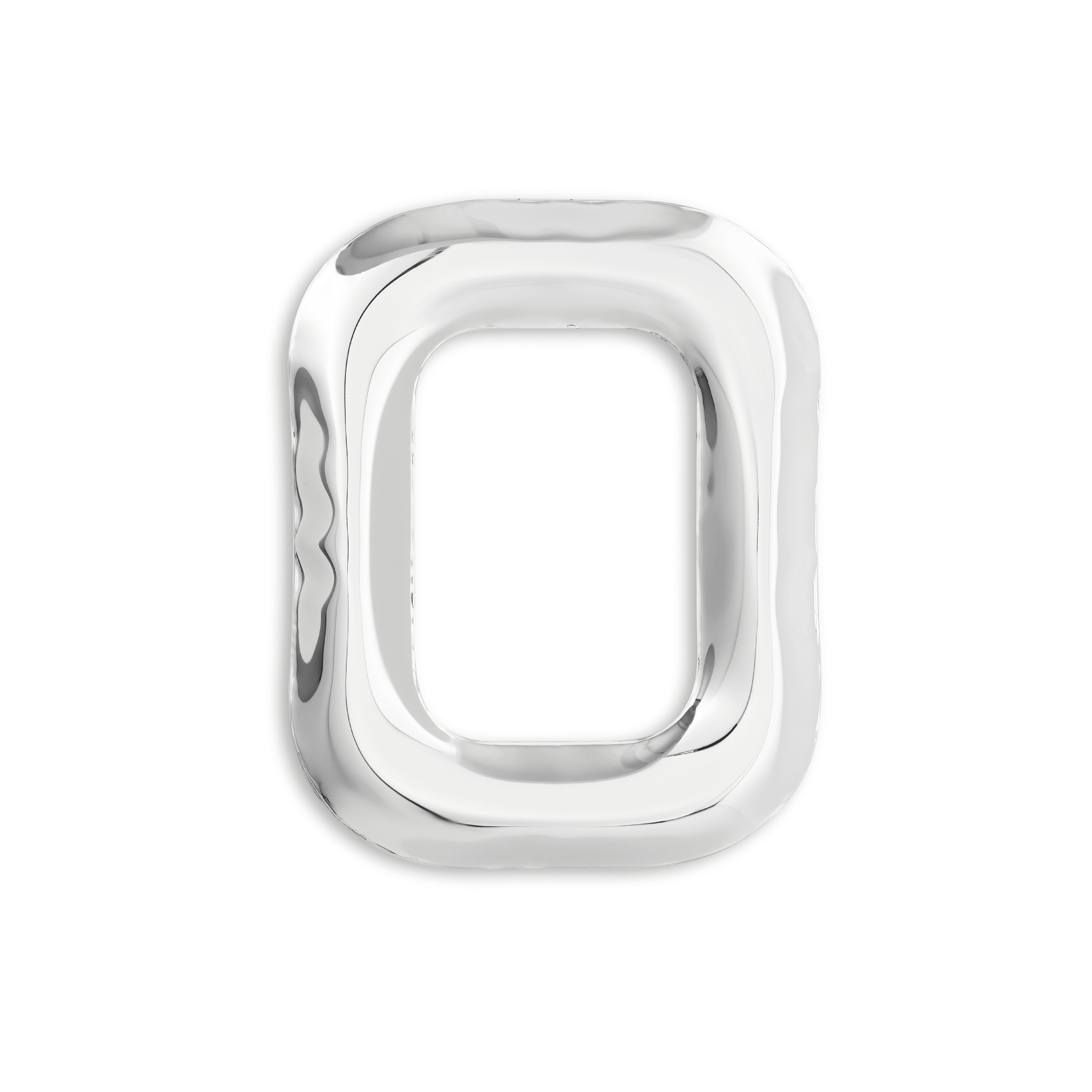 Dekoracja litera alfabetu FIDU inox Zieta Studio O Eye on Design