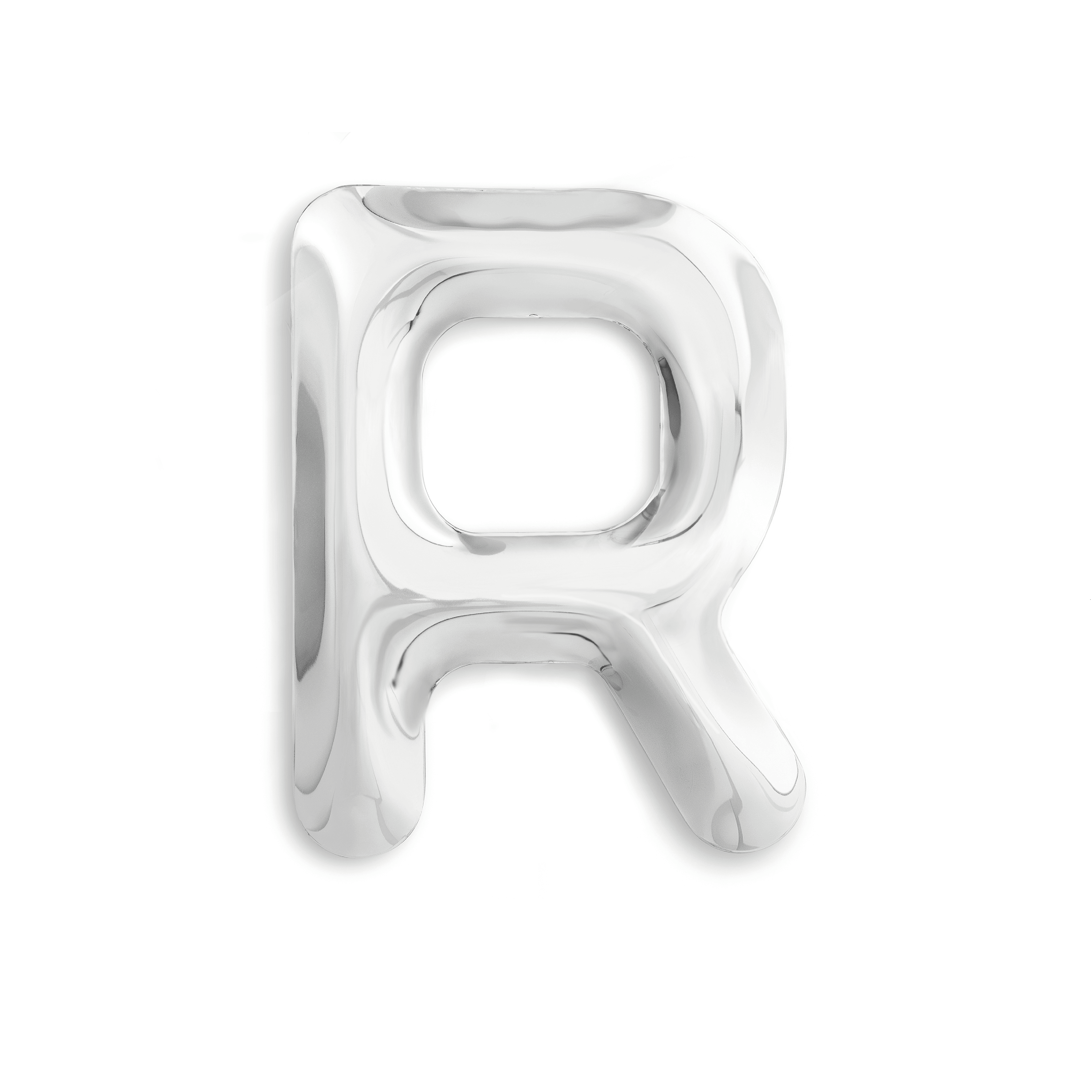 Dekoracja litera alfabetu FIDU inox Zieta Studio R Eye on Design