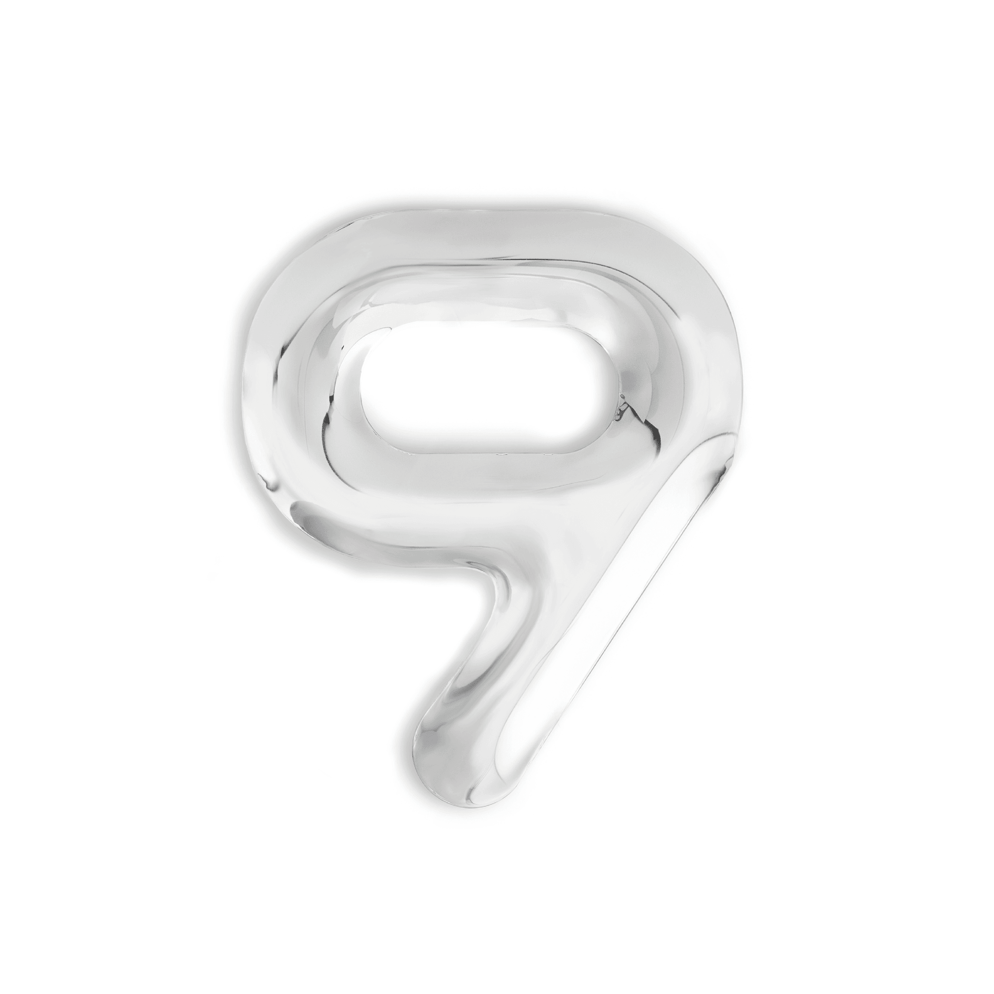 Dekoracja litera alfabetu FIDU inox Zieta Studio 9 Eye on Design